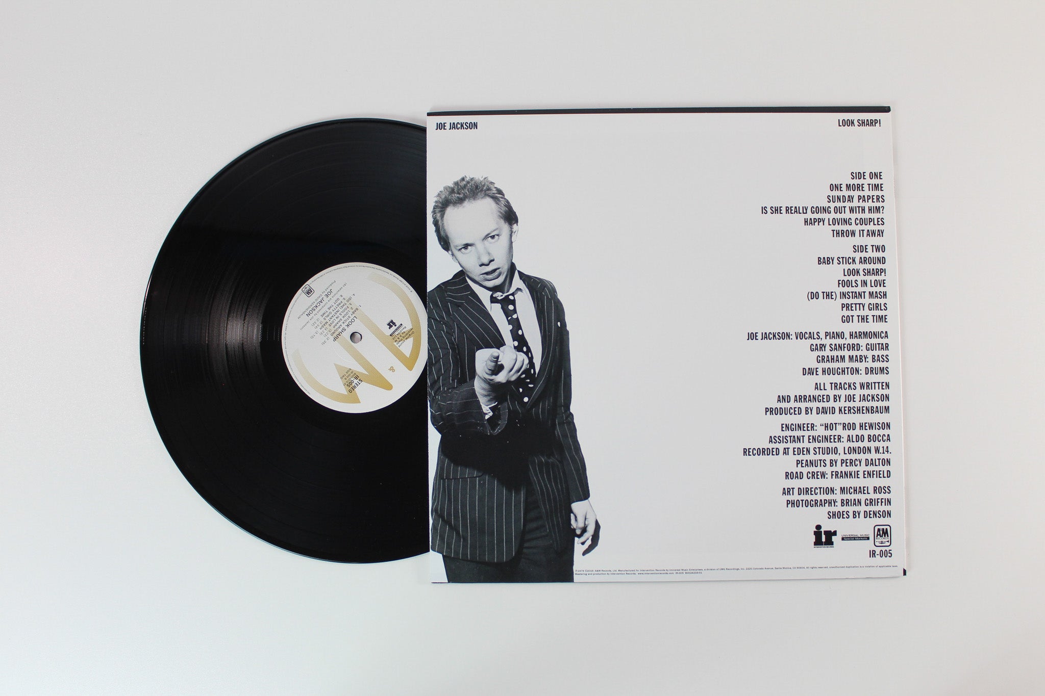 Joe Jackson - Look Sharp! on Intervention 180 Gram Reissue