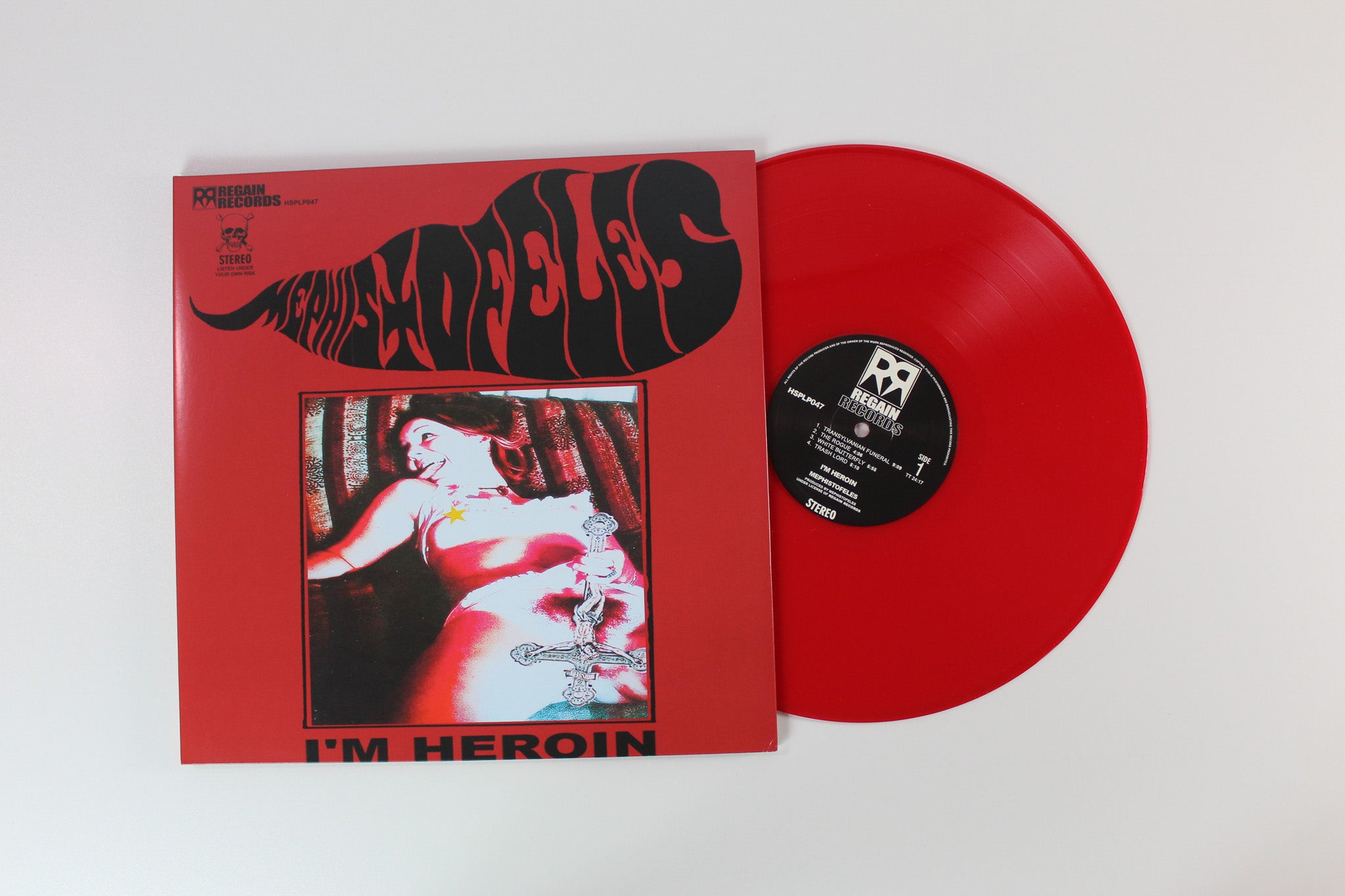 Mephistofeles - I'm Heroin on Helter Skelter Ltd Red Vinyl Reissue