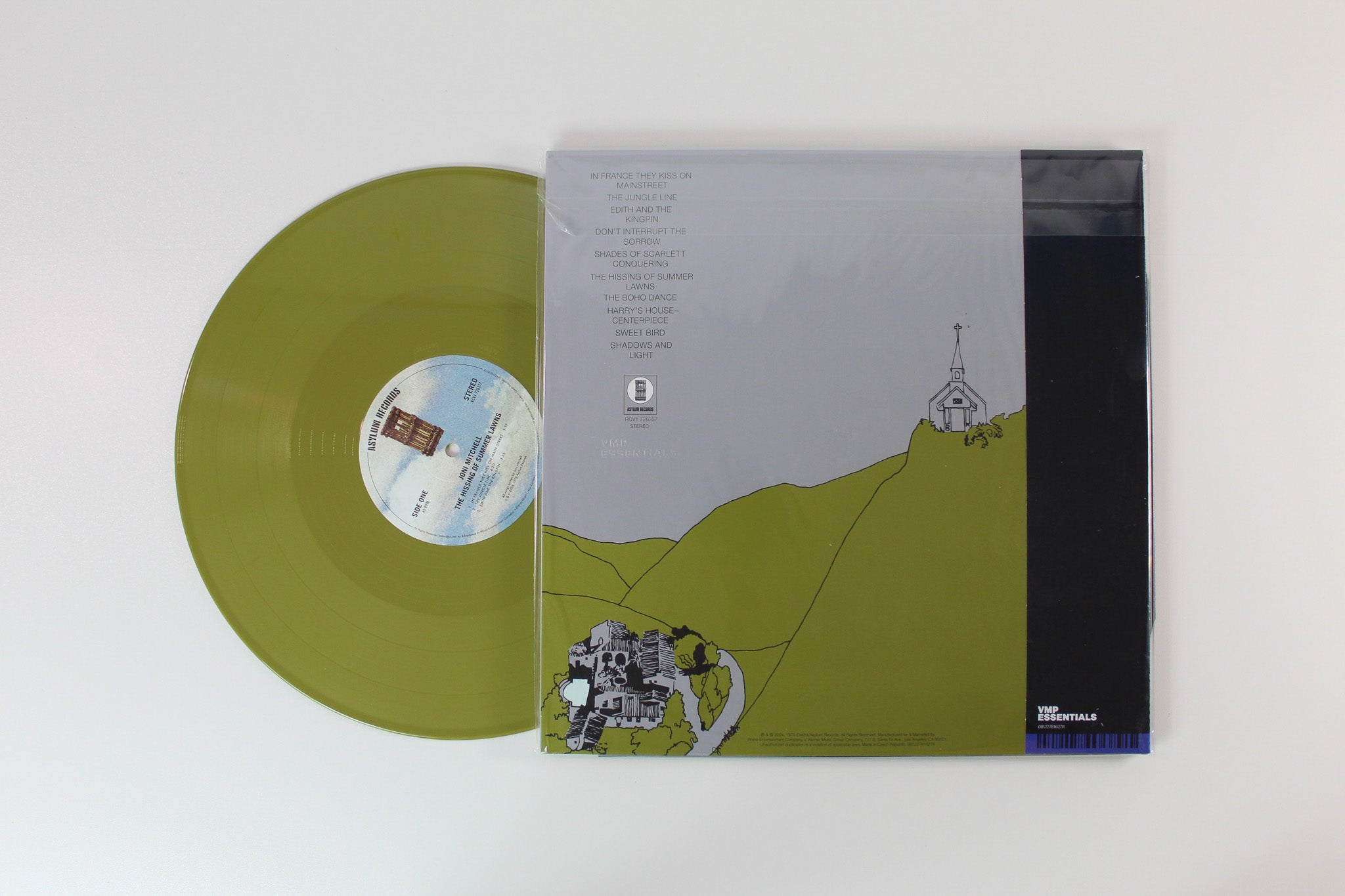 Joni Mitchell - The Hissing Of Summer Lawns on Asylum Vinyl Me Please Green Vinyl Reissue