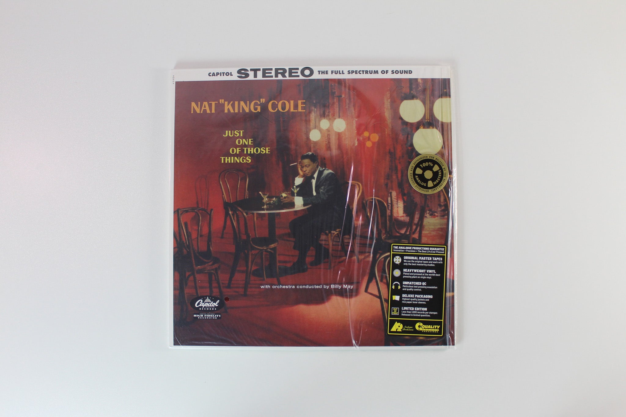 Nat King Cole - Just One Of Those Things on Capitol Analogue Productions 45 RPM 180 Gram Reissue