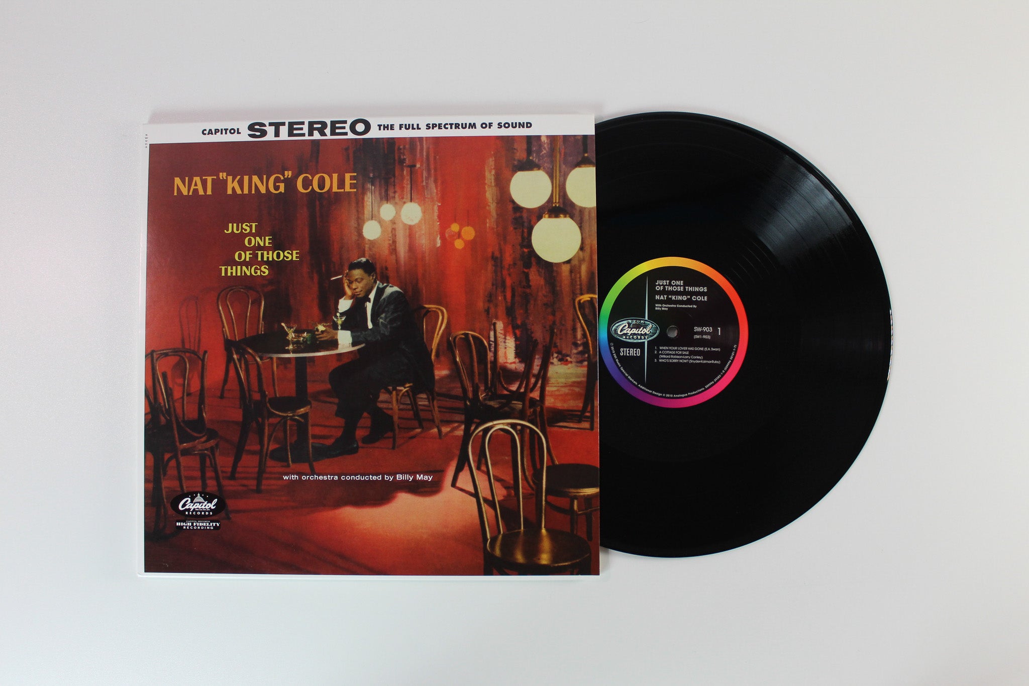 Nat King Cole - Just One Of Those Things on Capitol Analogue Productions 45 RPM 180 Gram Reissue