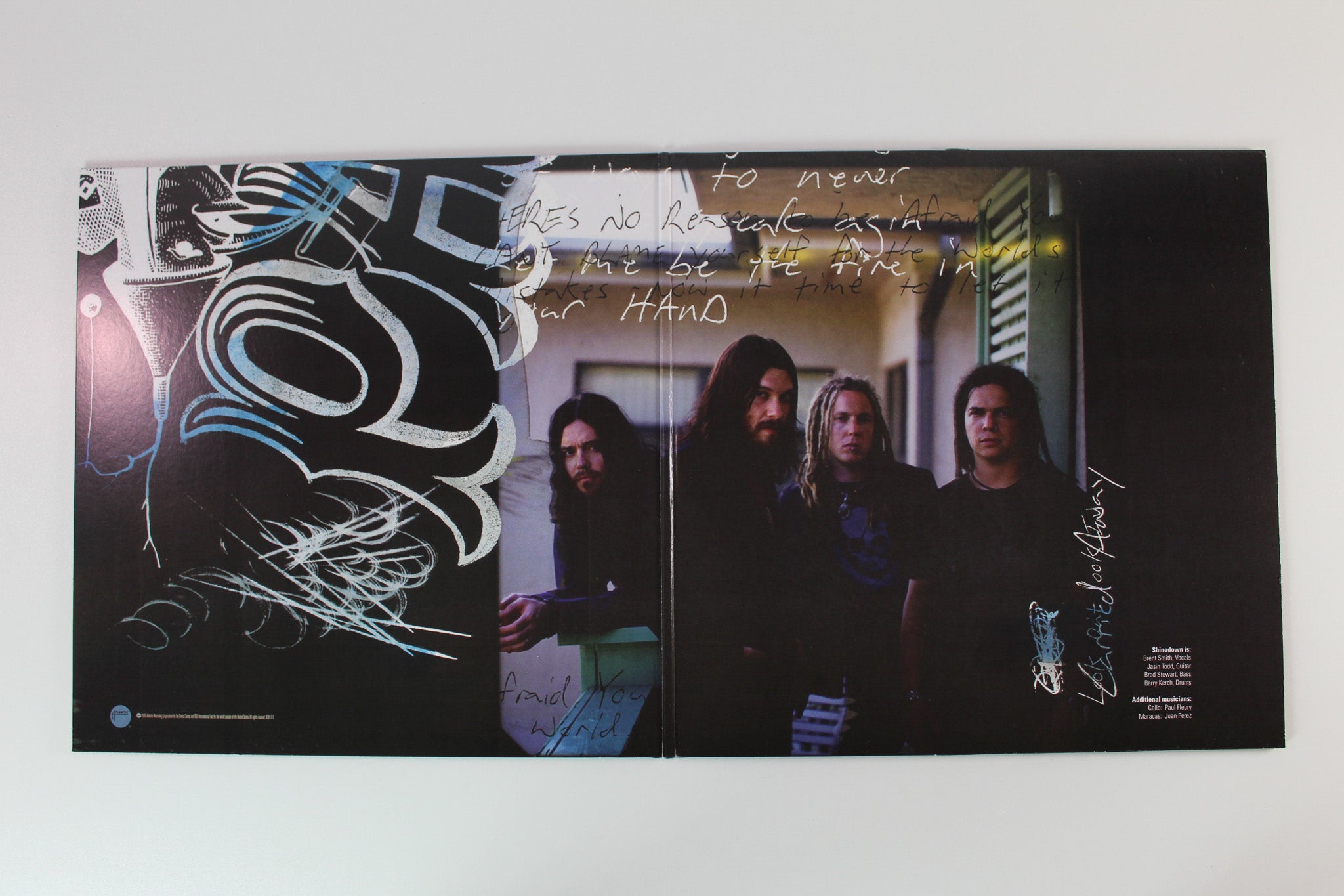Shinedown - Us And Them on Atlantic Ltd Purple Translucent w/ Black Smoke Reissue