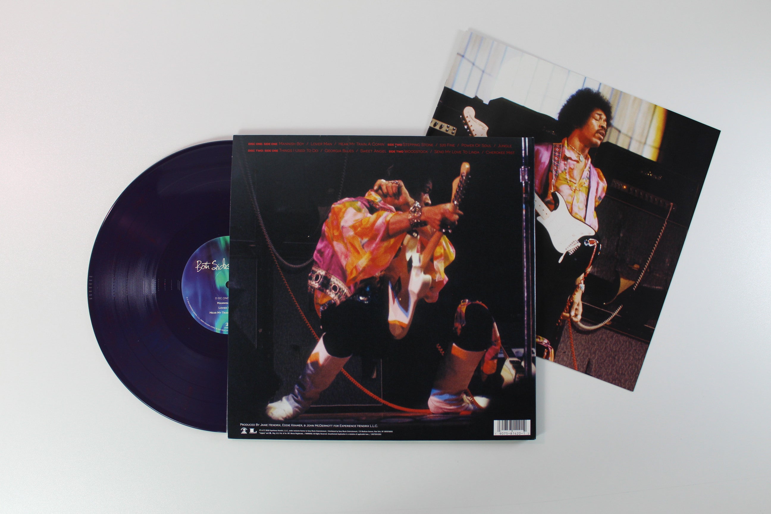 Jimi Hendrix - Both Sides Of The Sky on Experience Hendrix Ltd Purple Vinyl