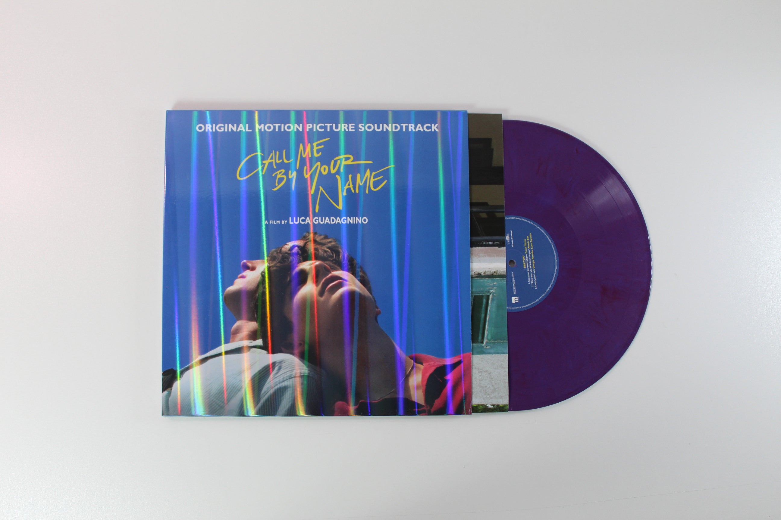 Various - Call Me By Your Name (Original Motion Picture Soundtrack) on Music On Vinyl Ltd Purple Velvet Marbled Reissue