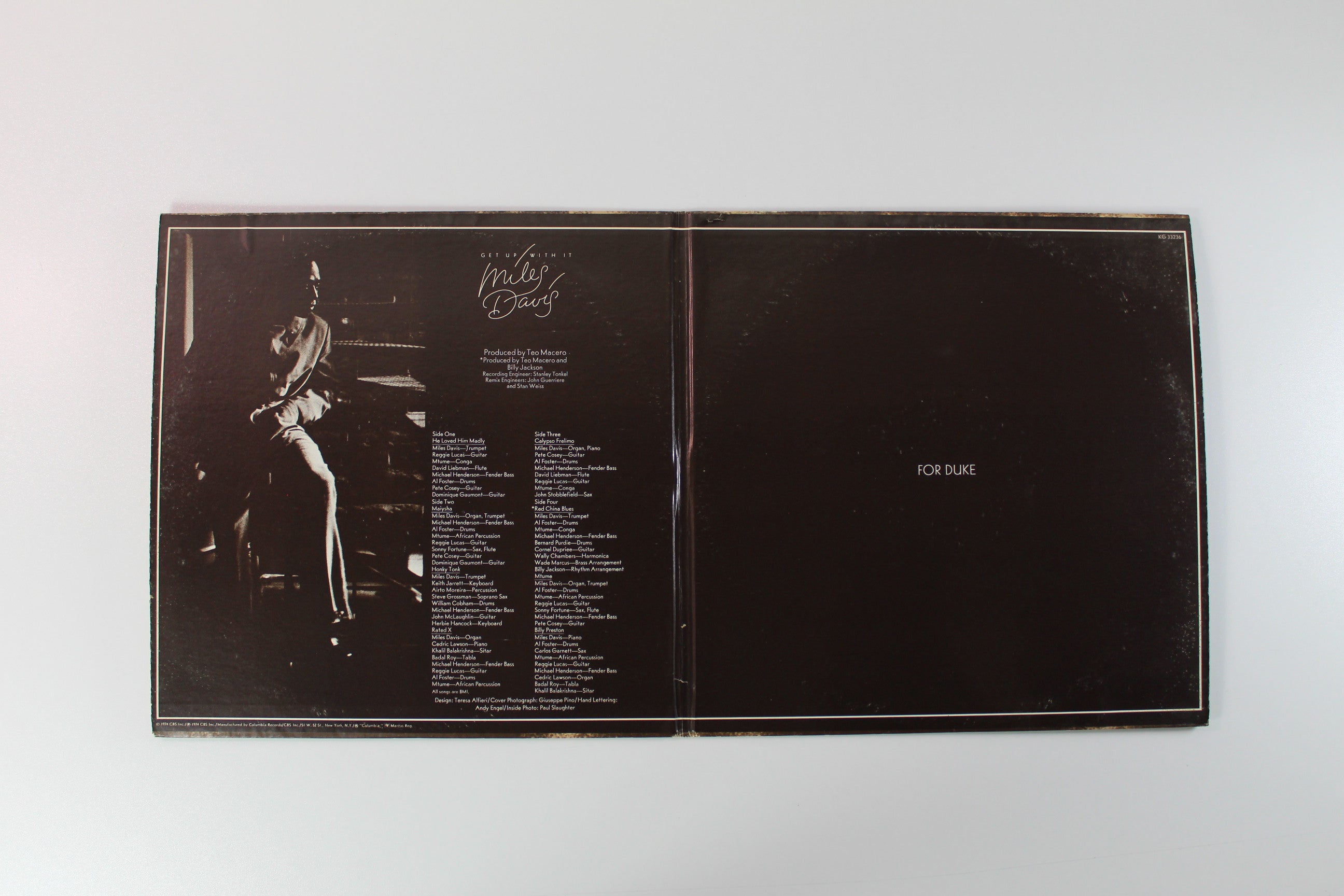 Miles Davis - Get Up With It on Columbia