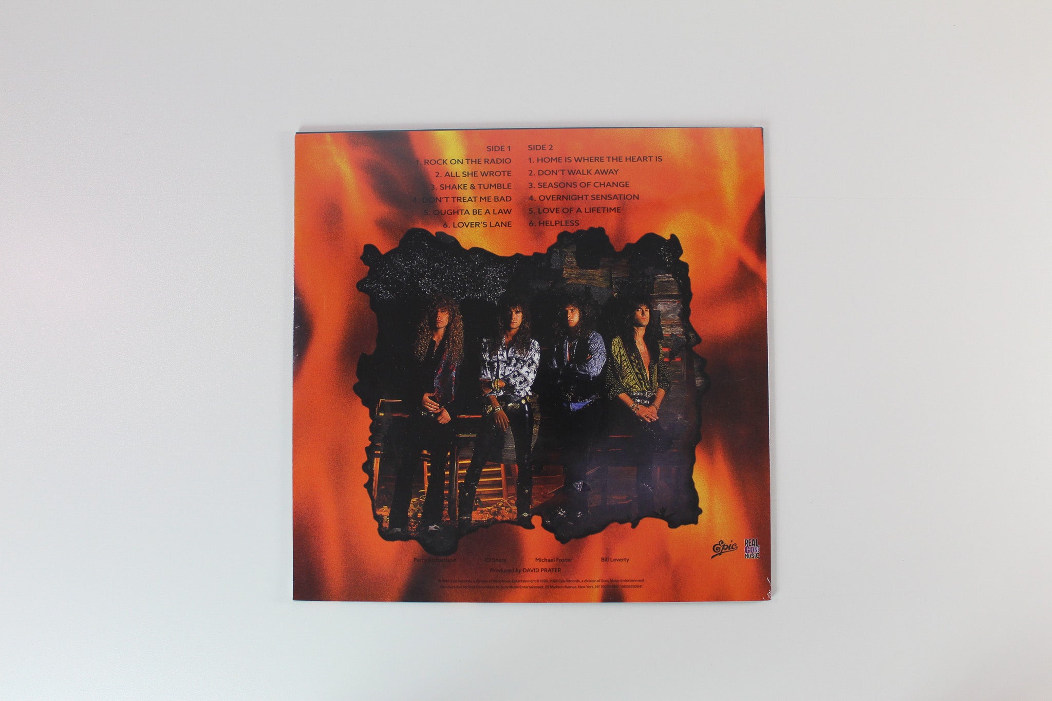 Firehouse - Firehouse on Real Gone Music Ltd Sea Blue Smoke Reissue Sealed