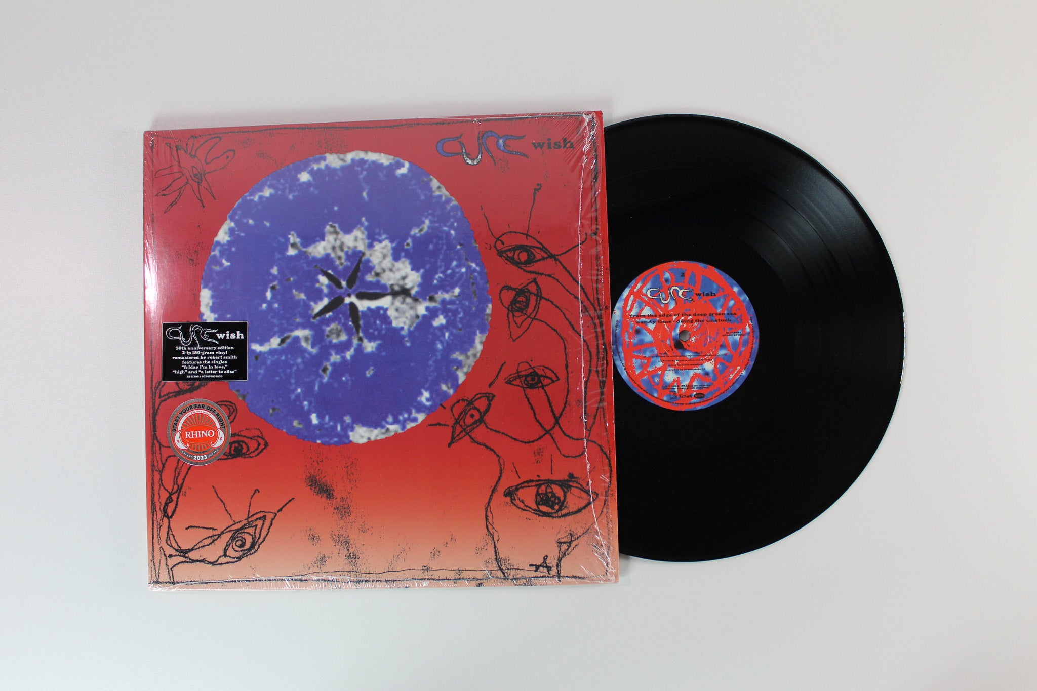 The Cure - Wish on Elektra Rhino 30th Anniversary 180 Gram Reissue