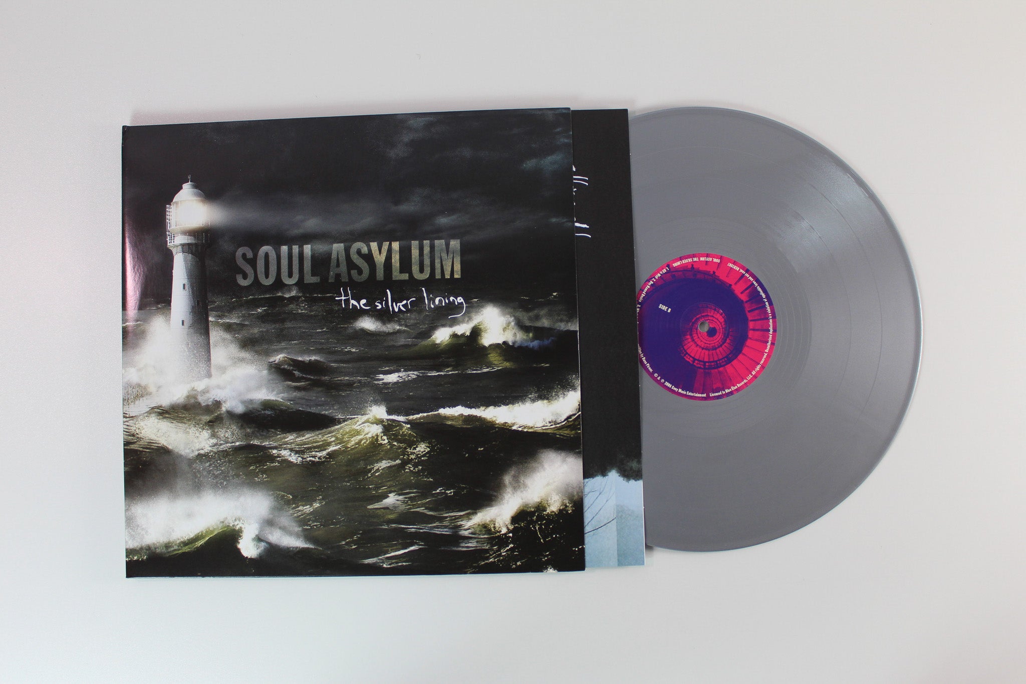 Soul Asylum - The Silver Lining on Blue Elan Siver Vinyl Reissue