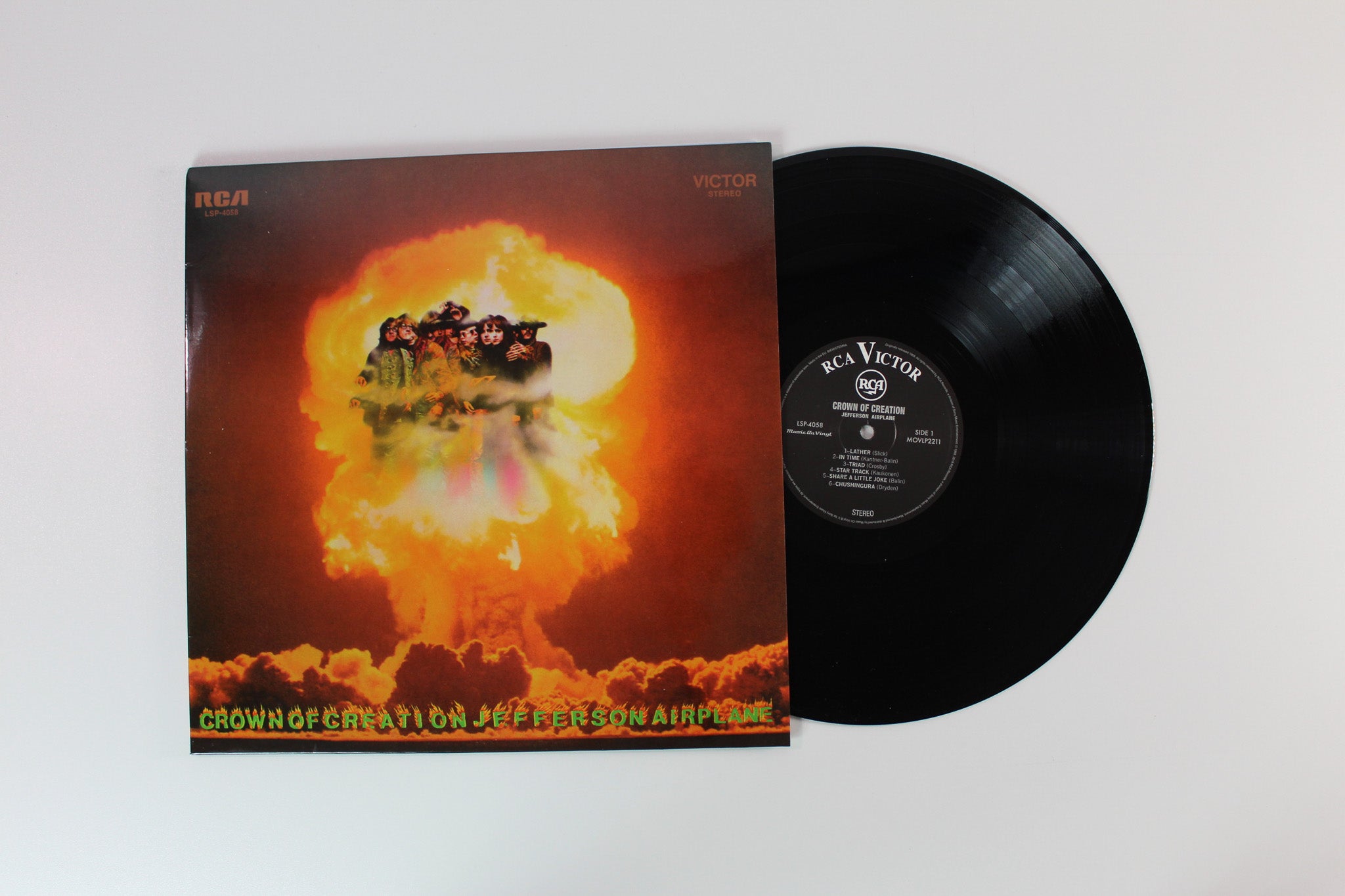 Jefferson Airplane - Crown Of Creation on RCA Music On Vinyl 180 Gram Reissue