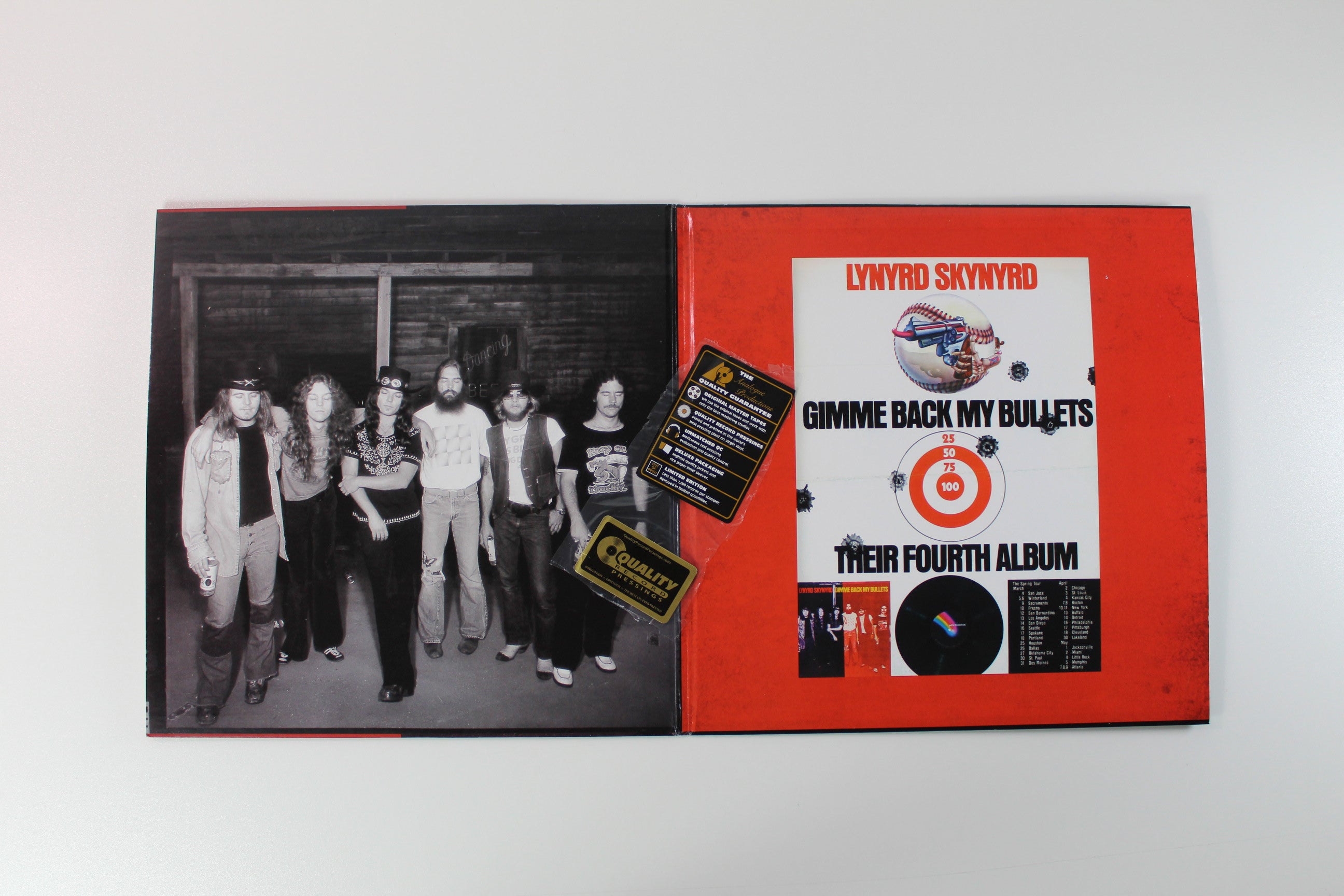 Lynyrd Skynyrd - Gimme Back My Bullets on MCA Analogue Productions 2 X 12 45 RPM Ltd Reissue
