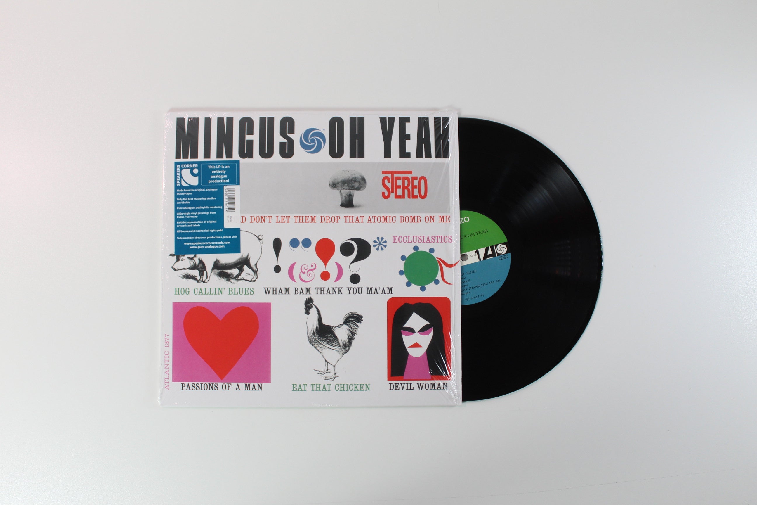 Charles Mingus - Oh Yeah on Atlantic Speakers Corner 180 Gram Reissue