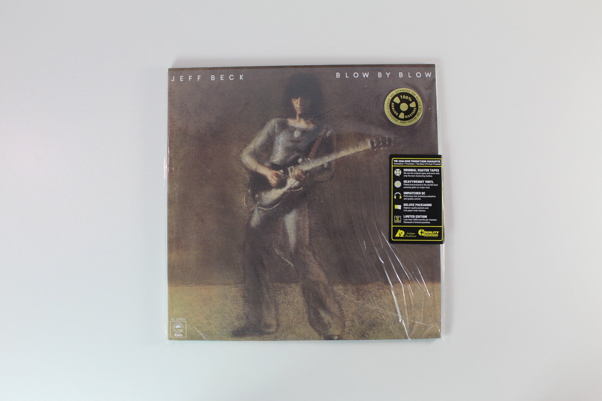 Jeff Beck - Blow By Blow on Epic Analogue Productions Ltd 45 RPM 180 Gram Reissue