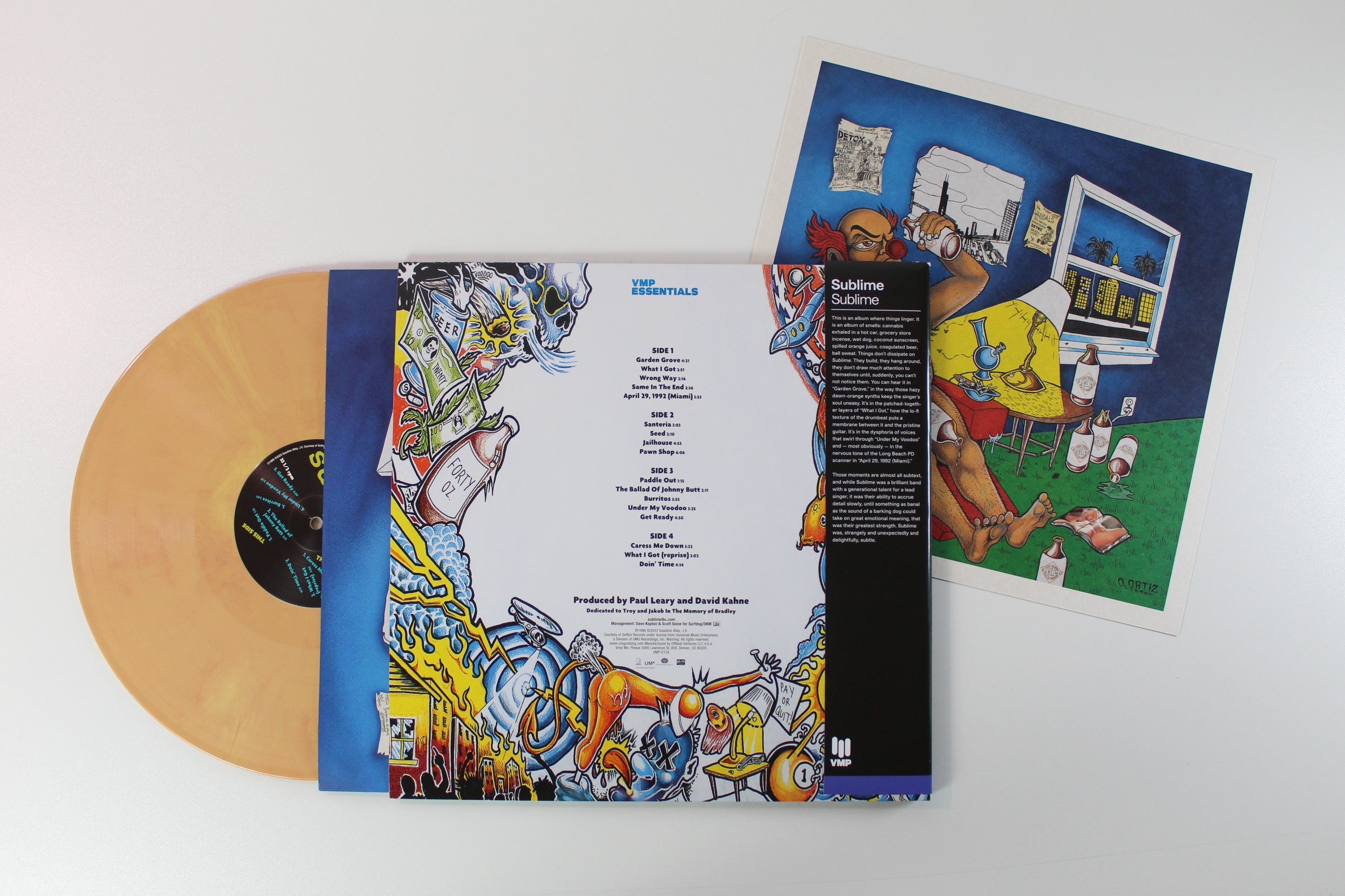 Sublime - Sublime on Gasoline Alley Vinyl Me Please Ltd Orange / Yellow Galaxy Vinyl Reissue