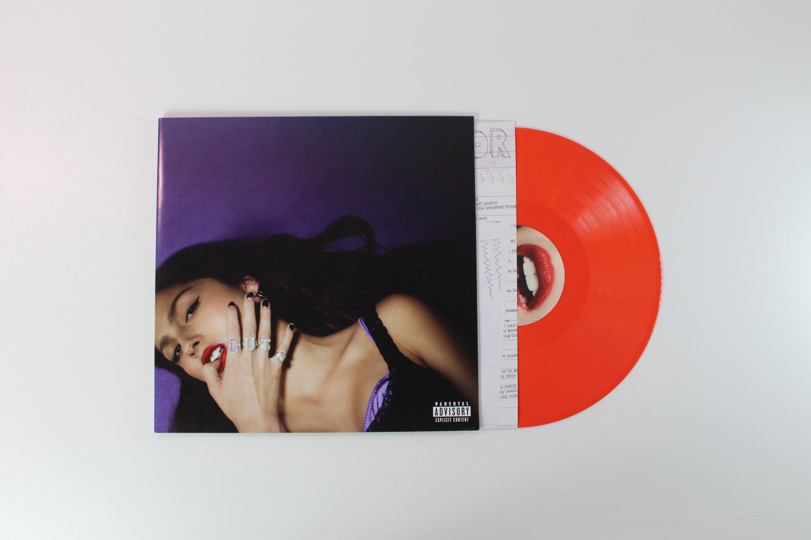 Olivia Rodrigo - Guts on Geffen Ltd Bright Pink Vinyl