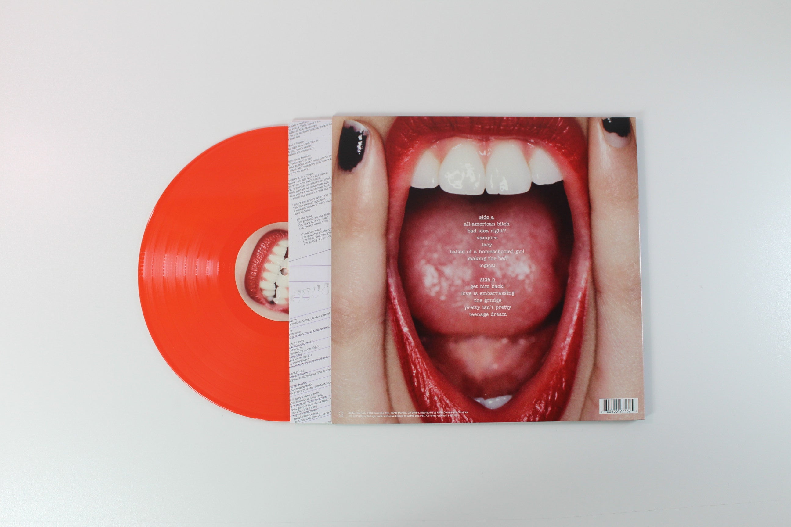 Olivia Rodrigo - Guts on Geffen Ltd Bright Pink Vinyl