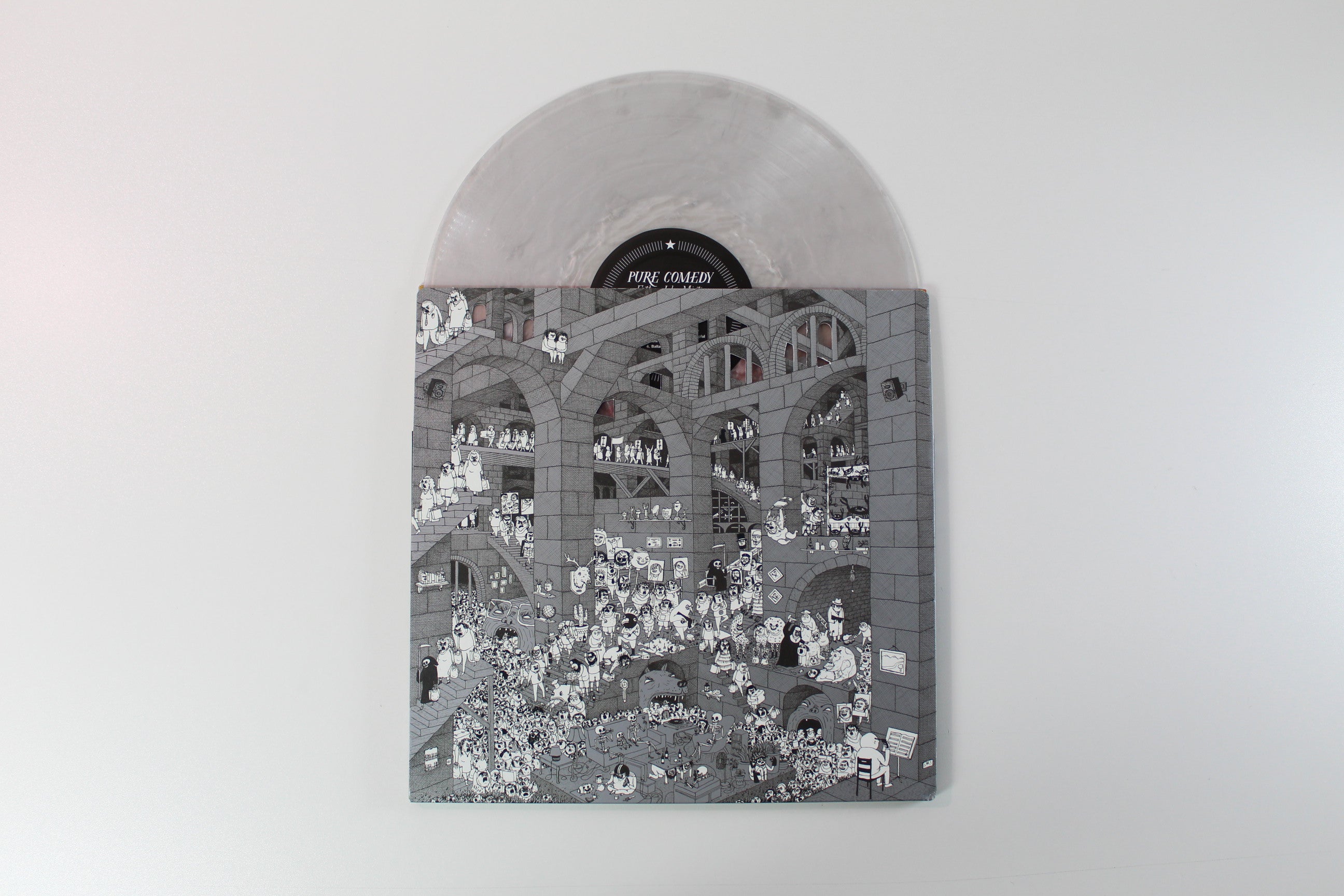 Father John Misty - Pure Comedy on Sub Pop Deluxe Edition Aluminum / Copper Vinyl