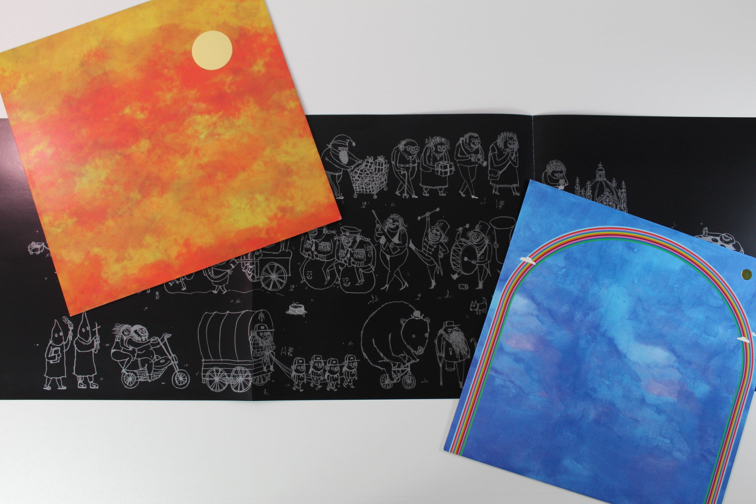 Father John Misty - Pure Comedy on Sub Pop Deluxe Edition Aluminum / Copper Vinyl