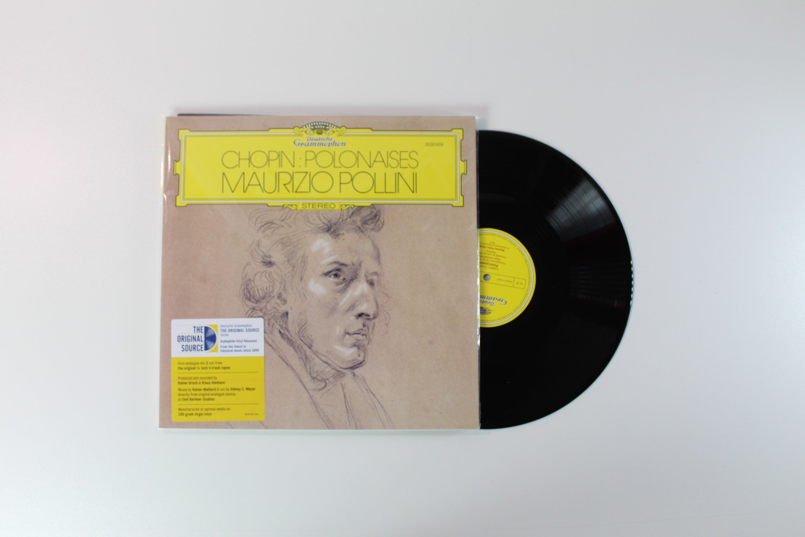 Frédéric Chopin, Maurizio Pollini - Polonaises on Deutsche Grammophon 2 X 12 45 RPM Ltd Numbered Reissue