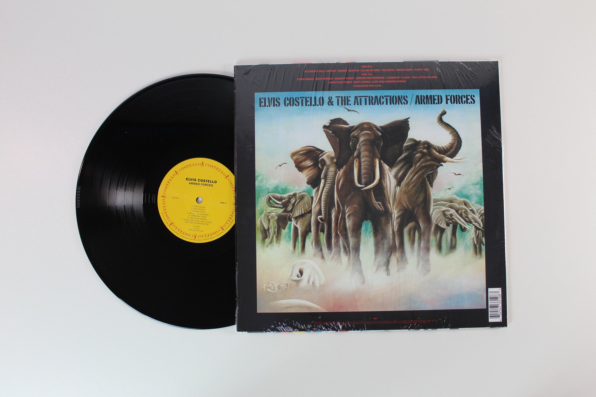 Elvis Costello & The Attractions - Armed Forces on UMe Back to Black 180 Gram Reissue With 7"