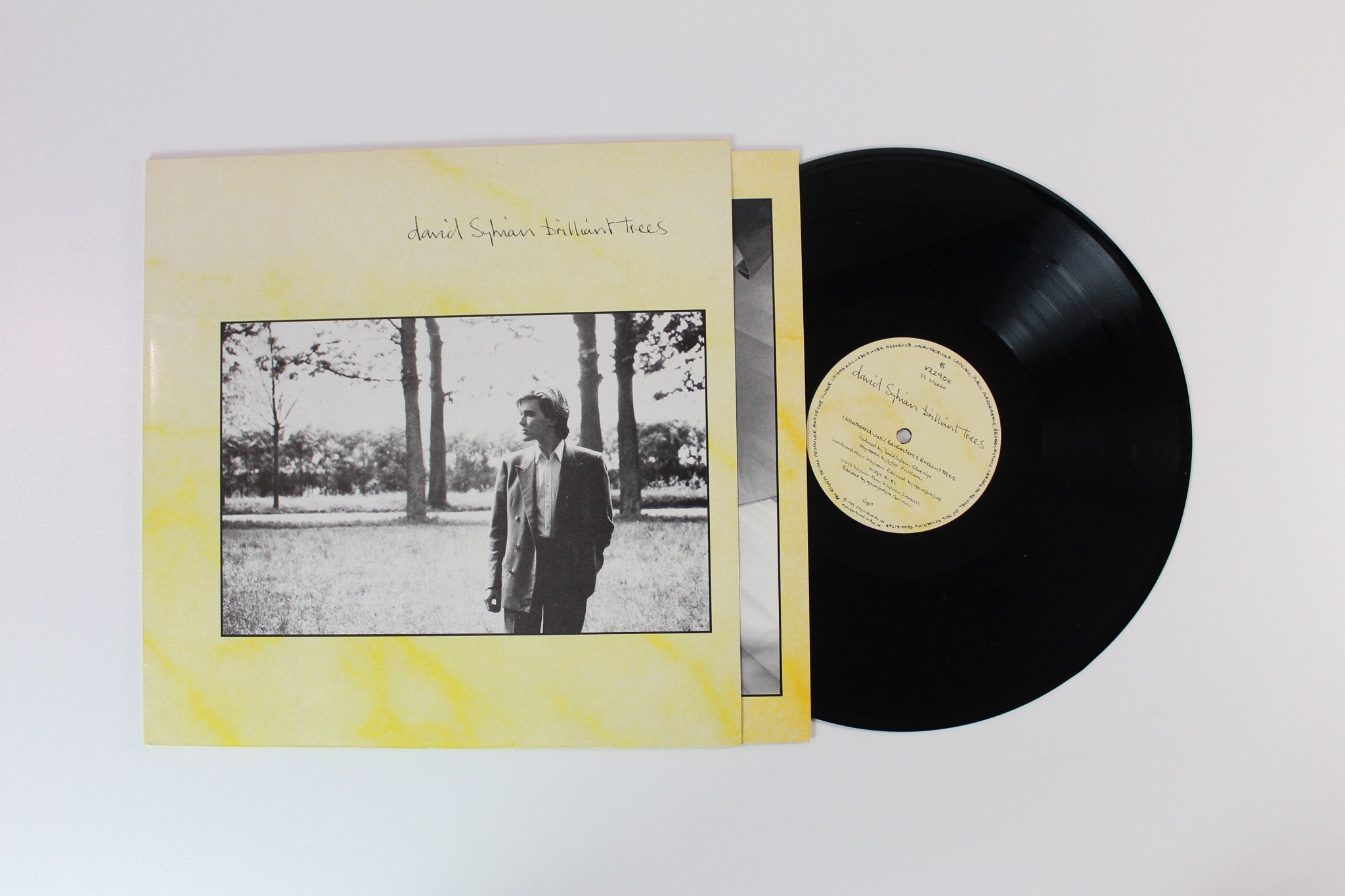 David Sylvian - Brilliant Trees on Virgin UK Pressing