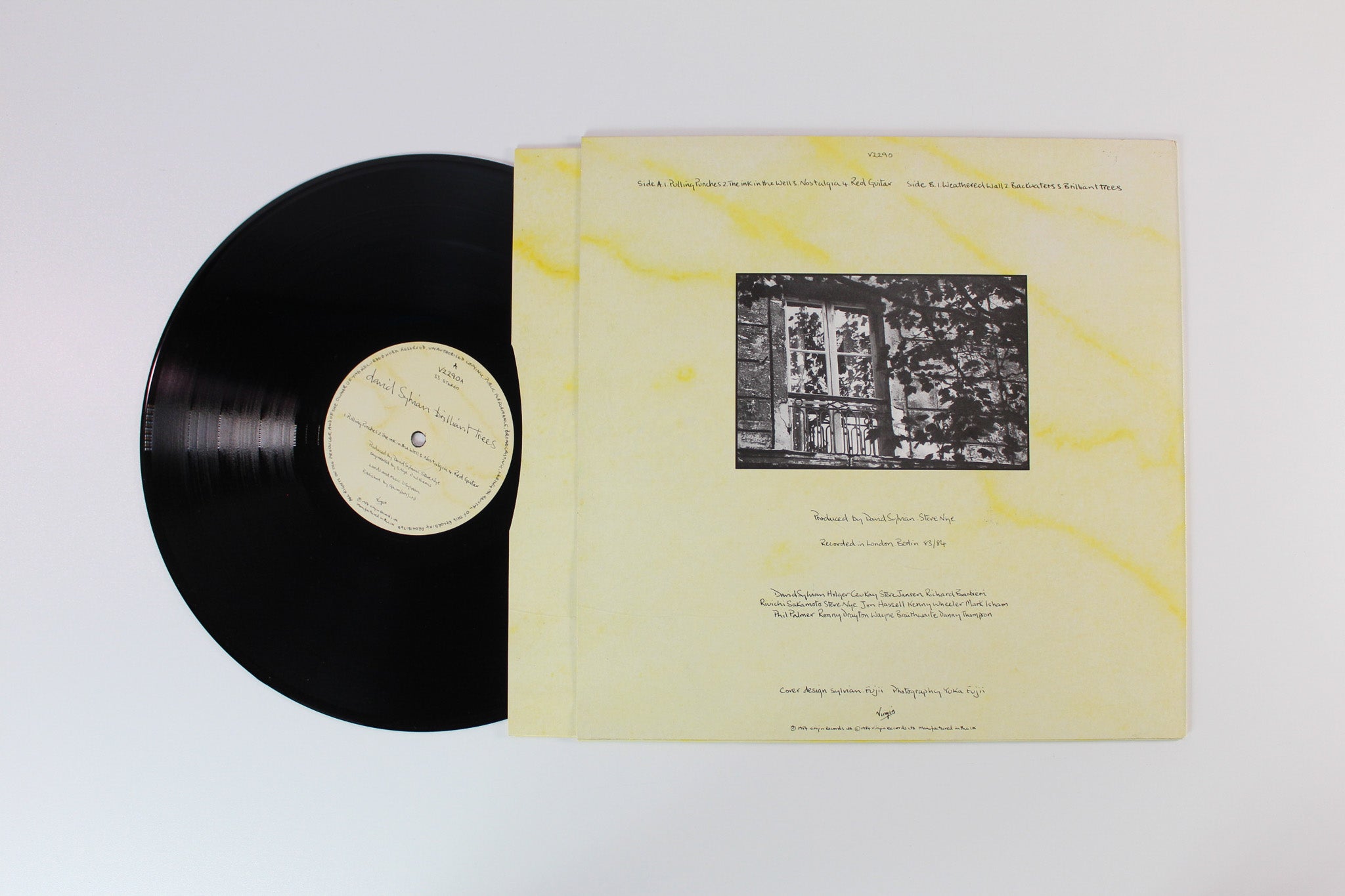 David Sylvian - Brilliant Trees on Virgin UK Pressing