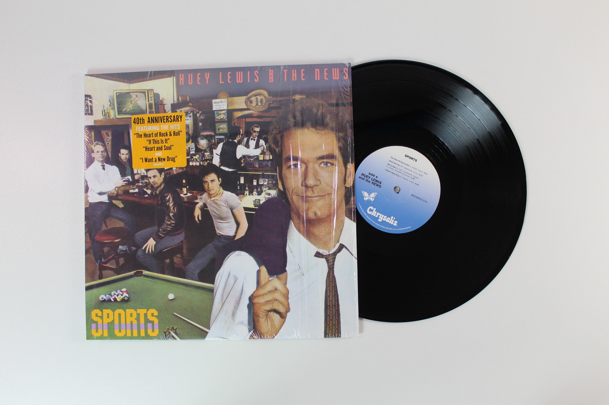 Huey Lewis & The News - Sports on Chrysalis Reissue