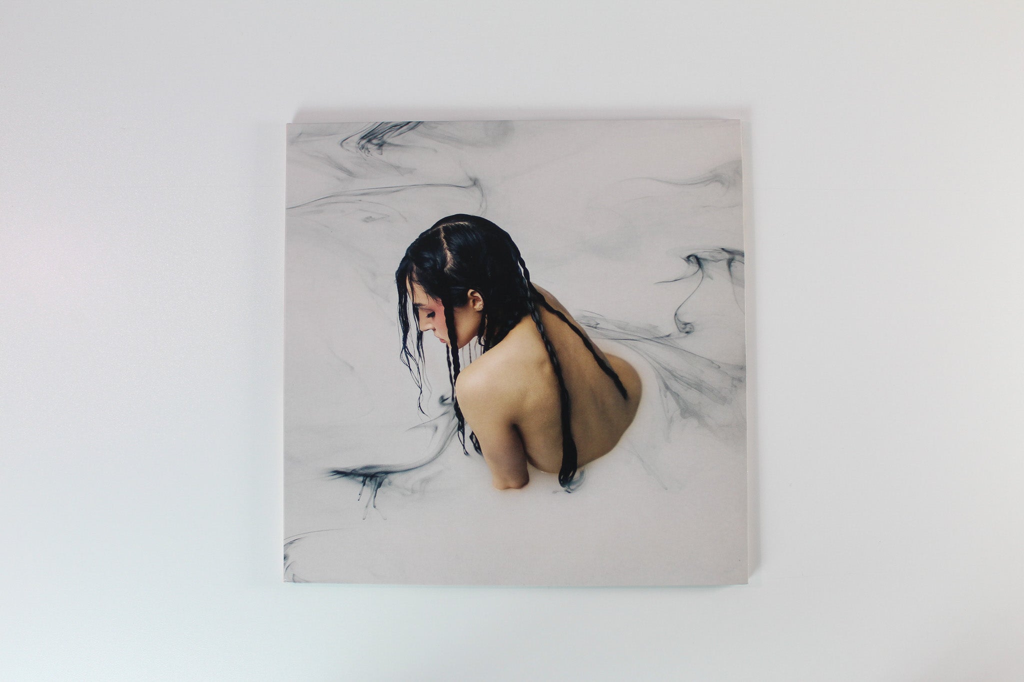 Poppy - Negative Spaces on Sumerian Clear / Pink Marble Vinyl