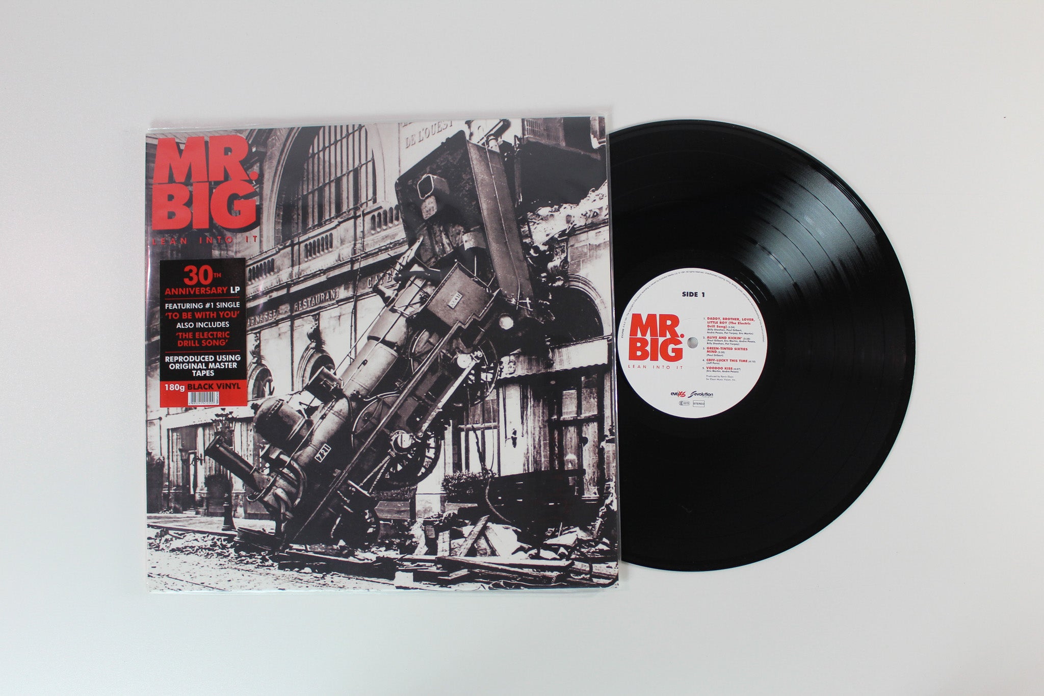 Mr. Big - Lean Into It on Evolution Music Group Ltd 180 Gram Reissue
