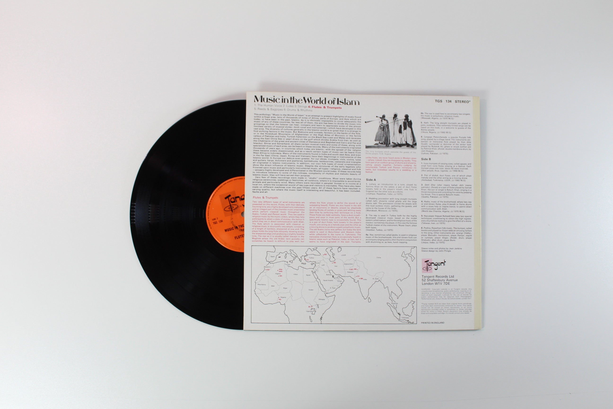 Various - Music In The World Of Islam Box Set on Tangent Records