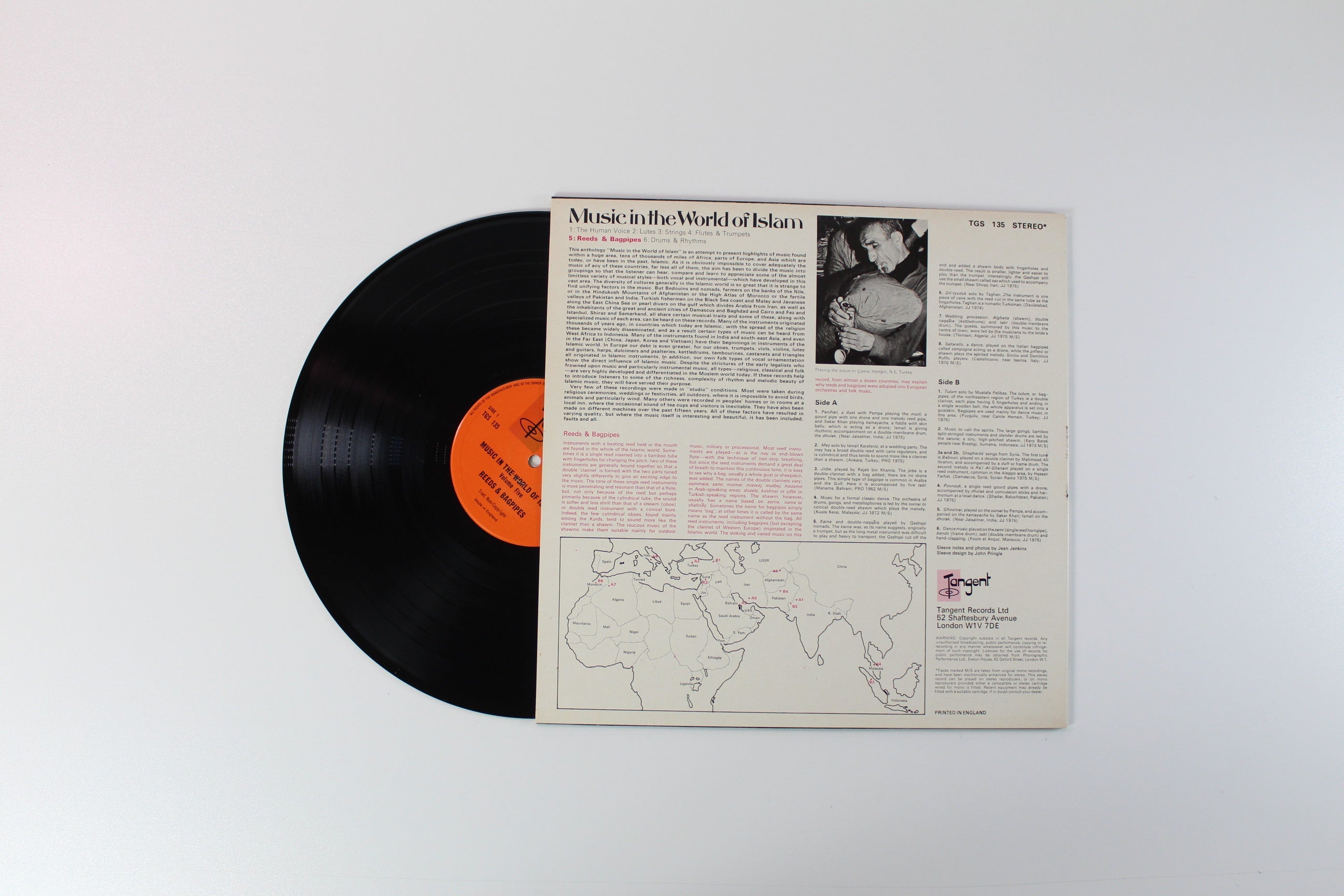 Various - Music In The World Of Islam Box Set on Tangent Records