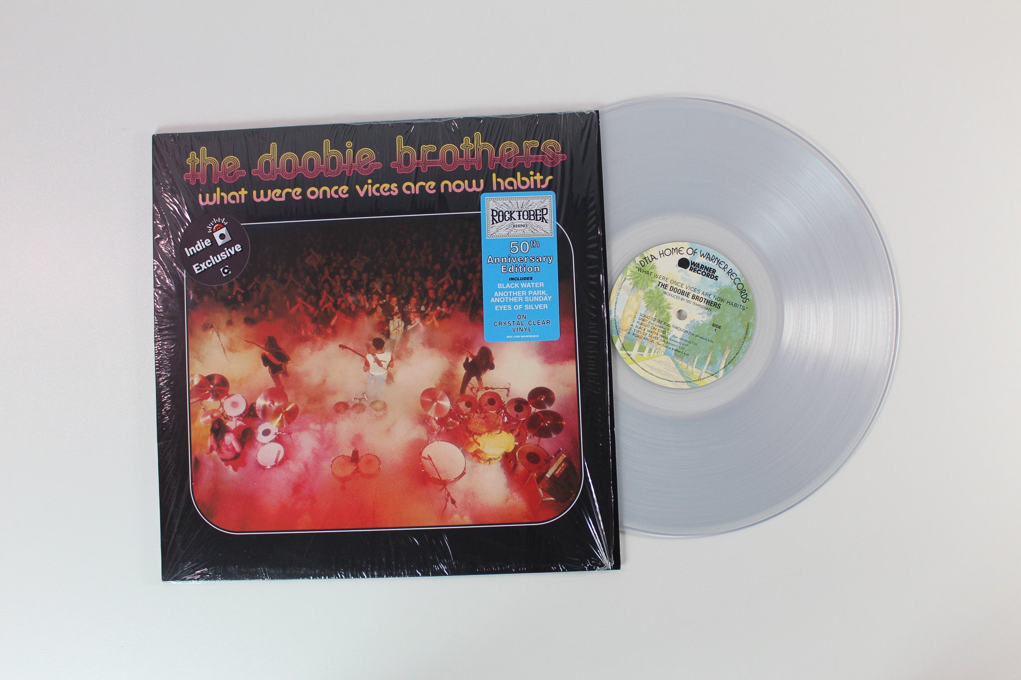 The Doobie Brothers - What Were Once Vices Are Now Habits on Warner Records Clear Vinyl Reissue