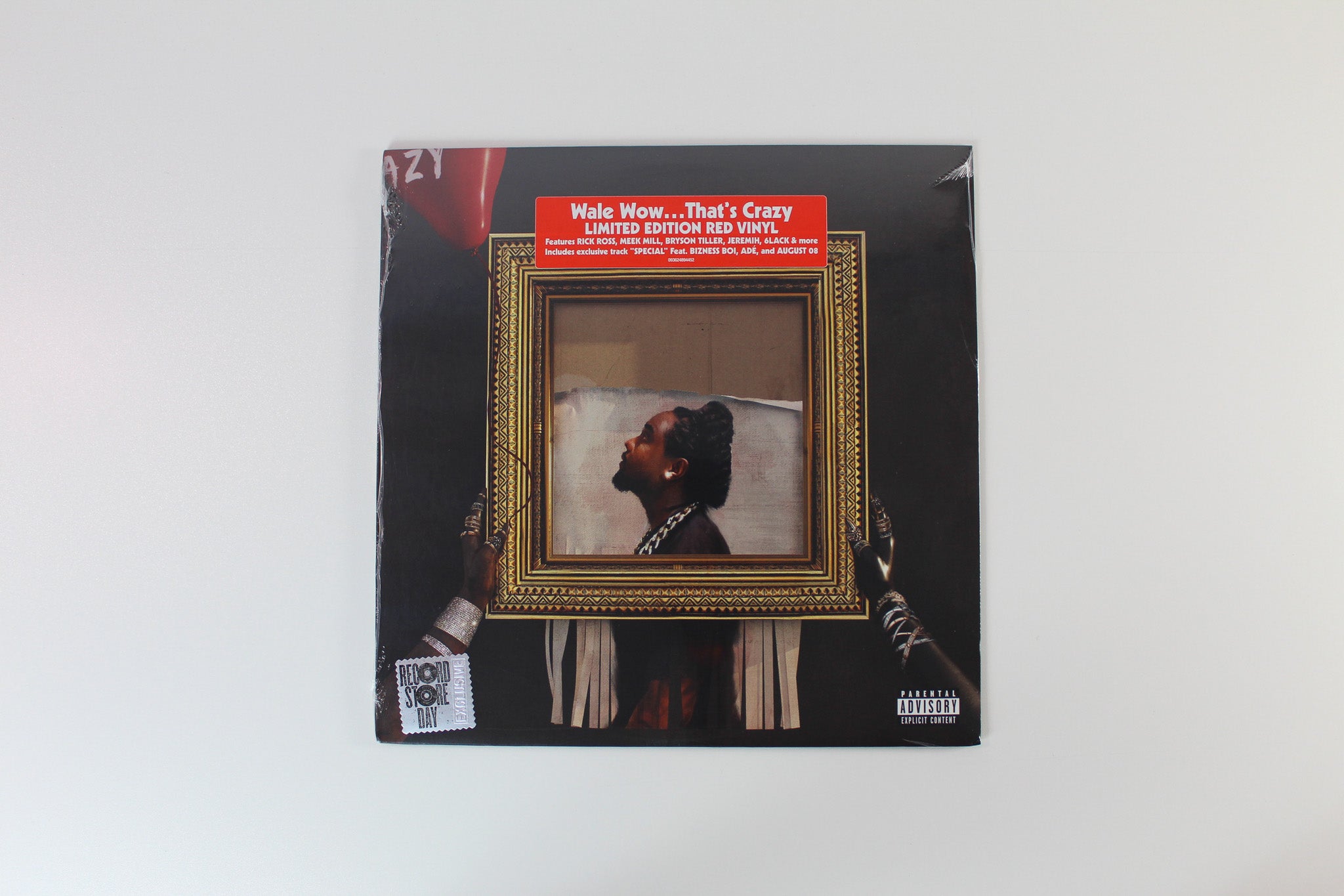 Wale - Wow... That's Crazy on Warner RSD 2020 Ltd Red Vinyl Sealed