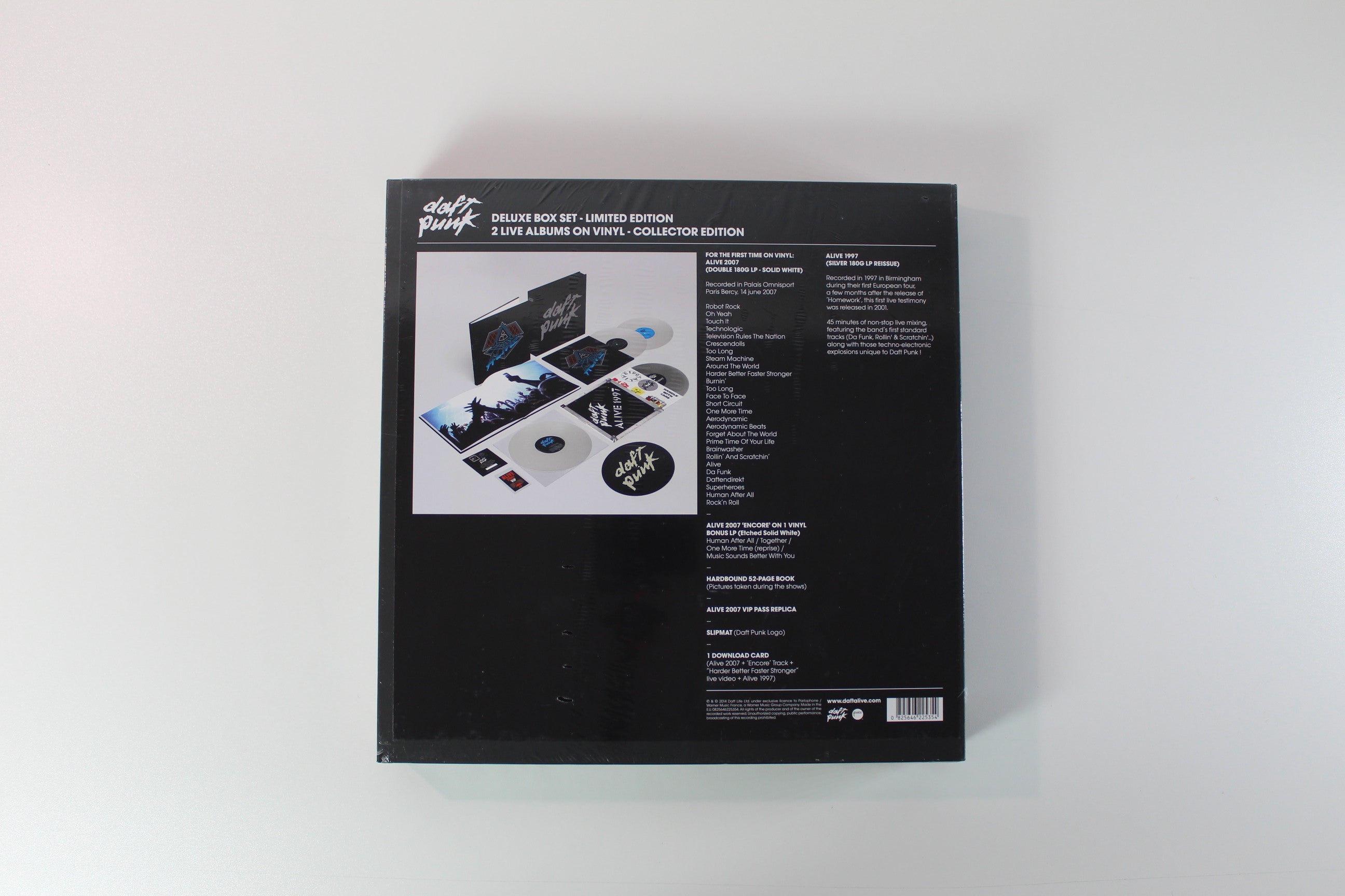 Daft Punk - Alive 1997 + Alive 2007 Box Set on Atlantic Sealed