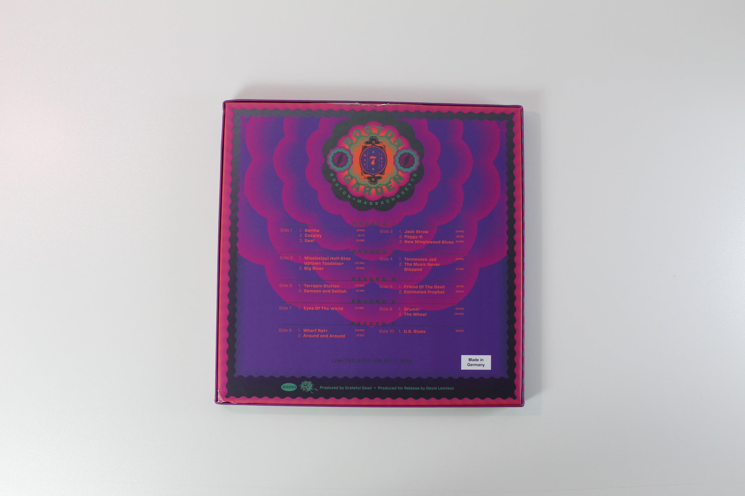The Grateful Dead - Boston Garden 5.7.77 Ltd. RSD Box Set Edition on Rhino Records