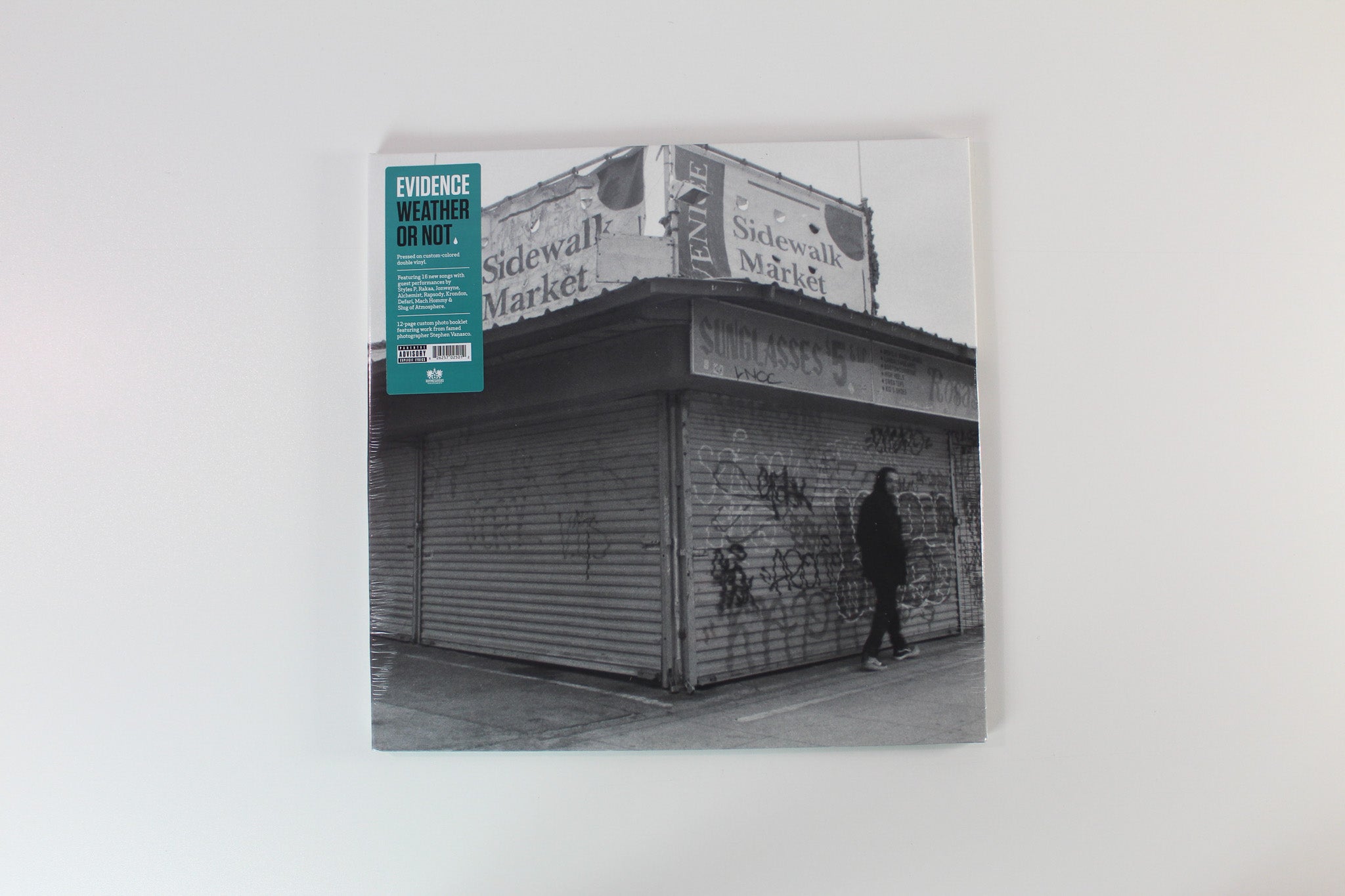Evidence - Weather Or Not on Rhymesayers Ltd Blue Vinyl Sealed