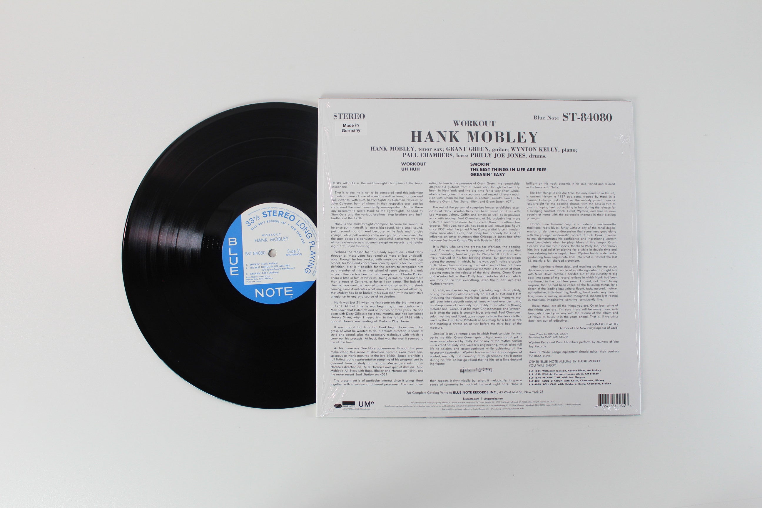 Hank Mobley - Workout on Blue Note - Blue Note Classic Vinyl Series