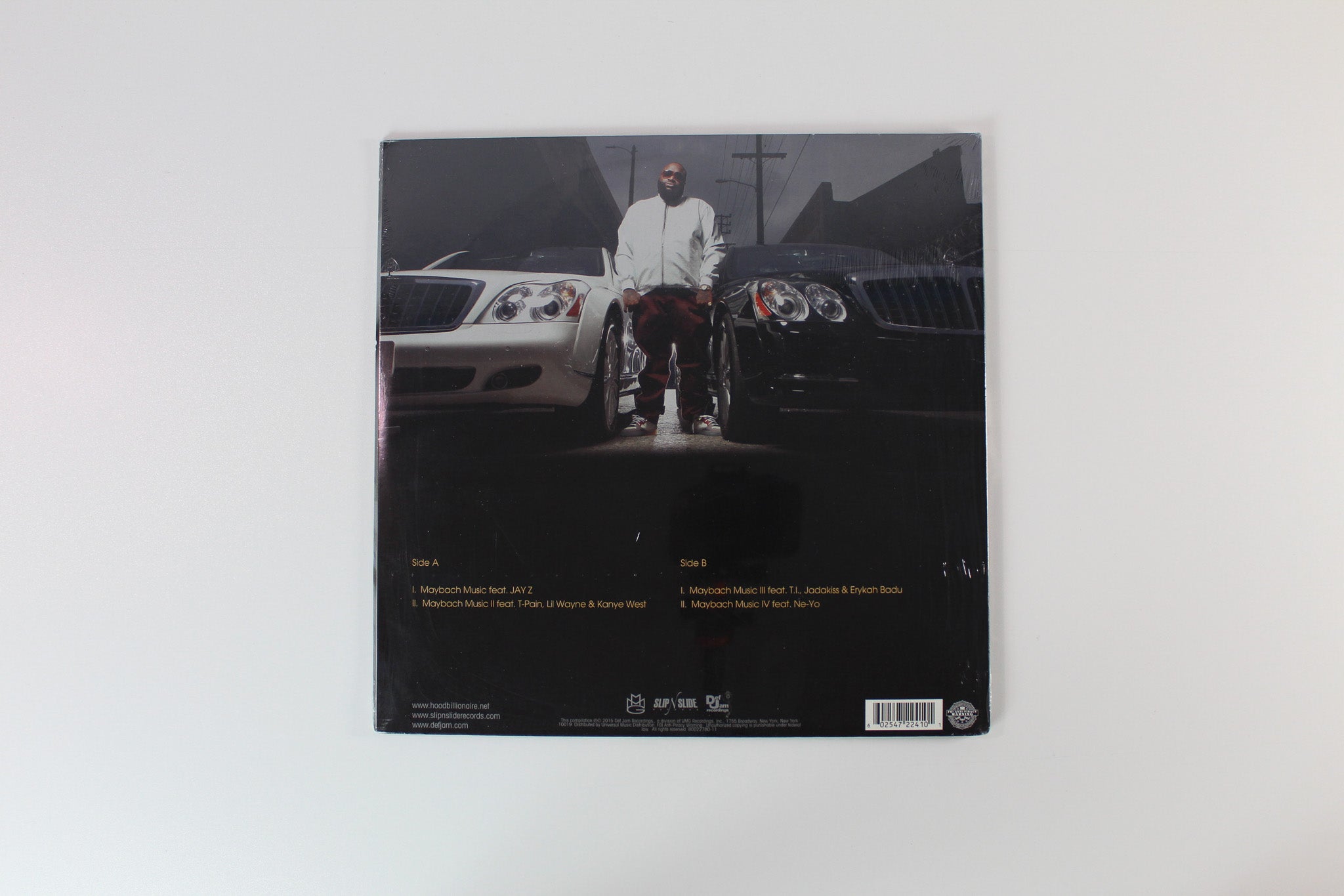 Rick Ross - The Maybach Edition on Def Jam RSD 2015 Clear Vinyl Sealed