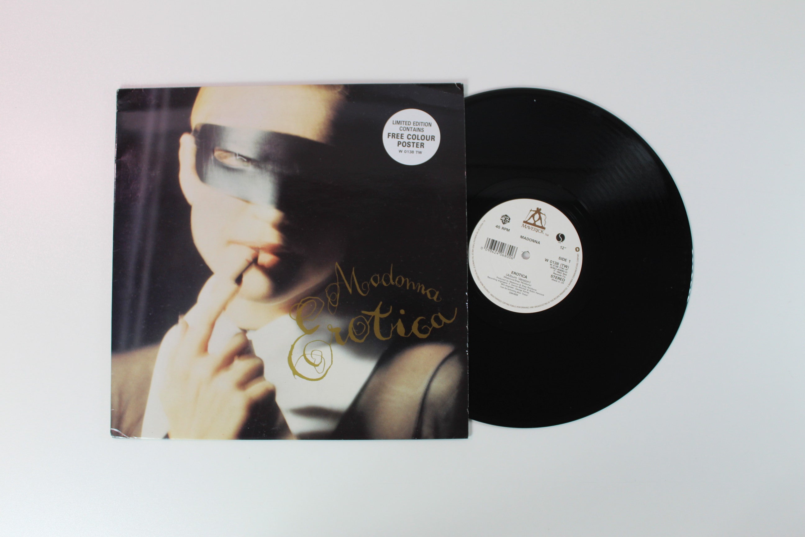 Madonna - Erotica Ltd. 12-inch on Maverick