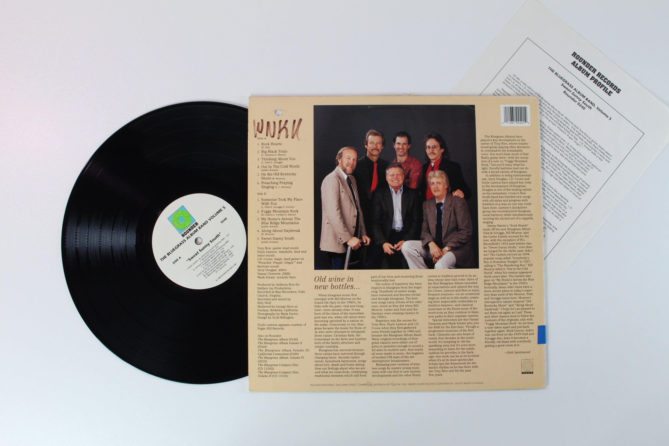 Bluegrass Album Band - Sweet Sunny South - The Bluegrass Album Band Volume 5 on Rounder Records