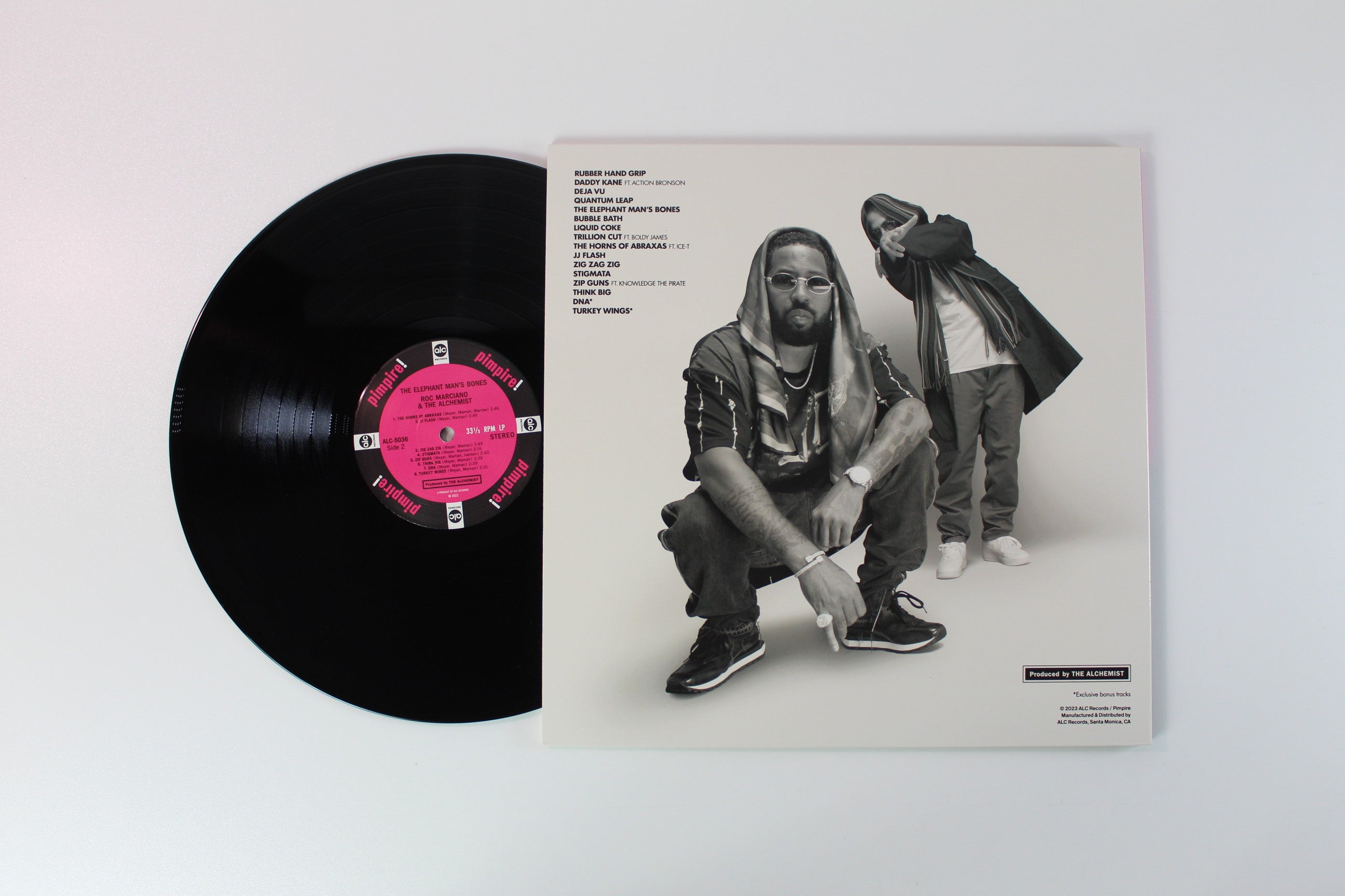 Roc Marciano, Alchemist - The Elephant Man's Bones Ltd. on ALC Records