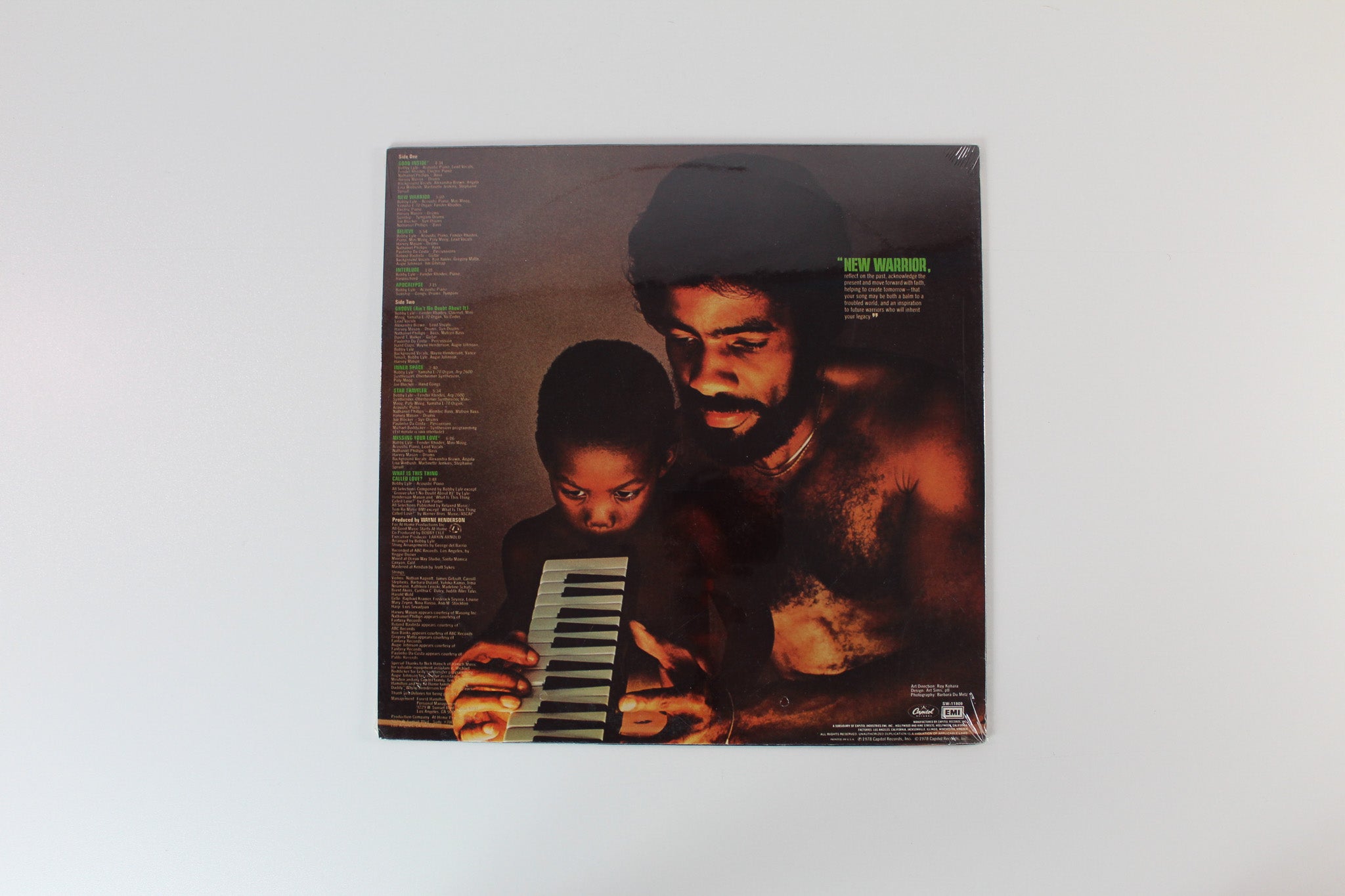 Bobby Lyle - New Warrior on Capitol Sealed