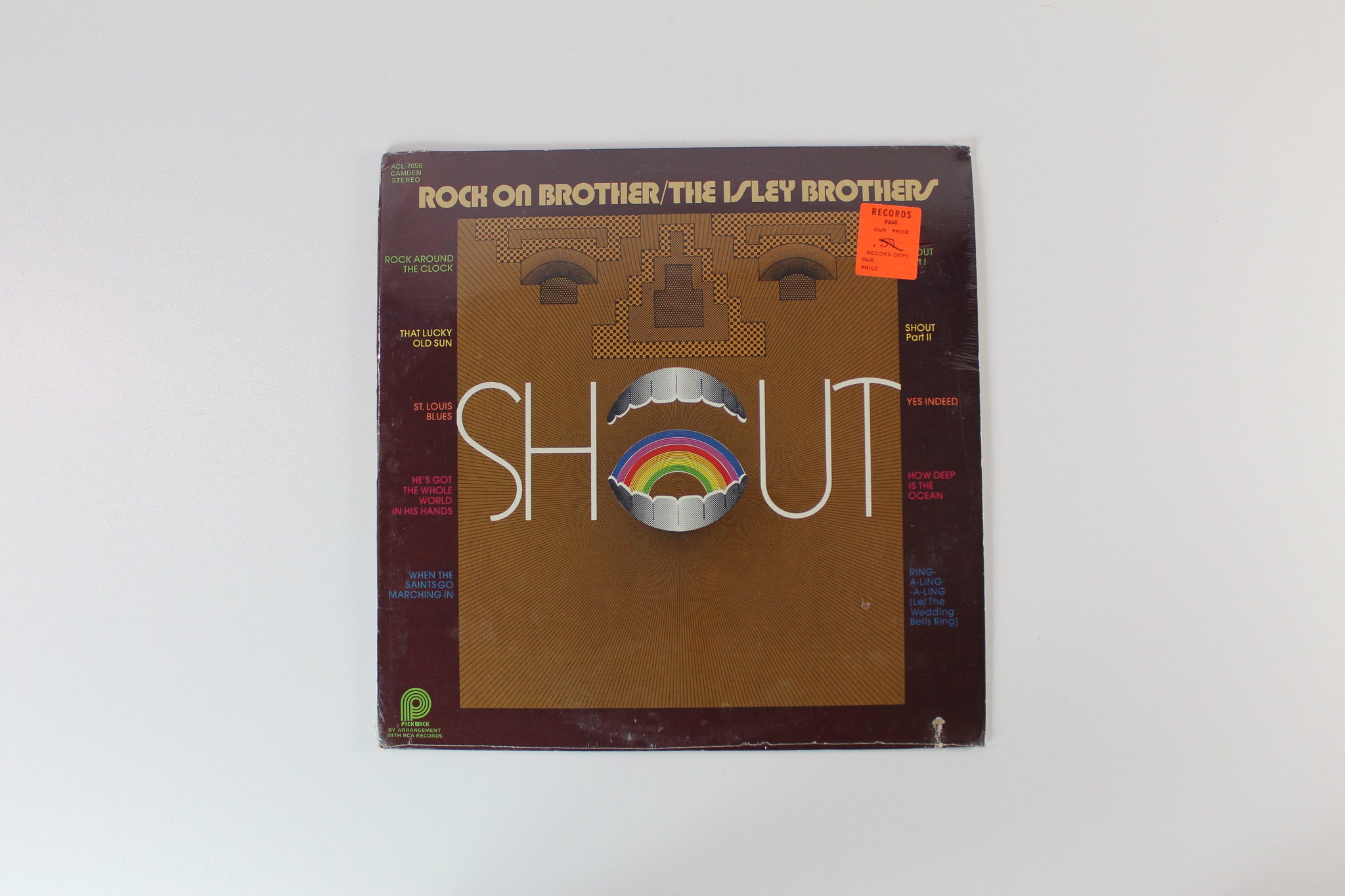 The Isley Brothers - Rock On Brother on Pickwick Reissue Sealed