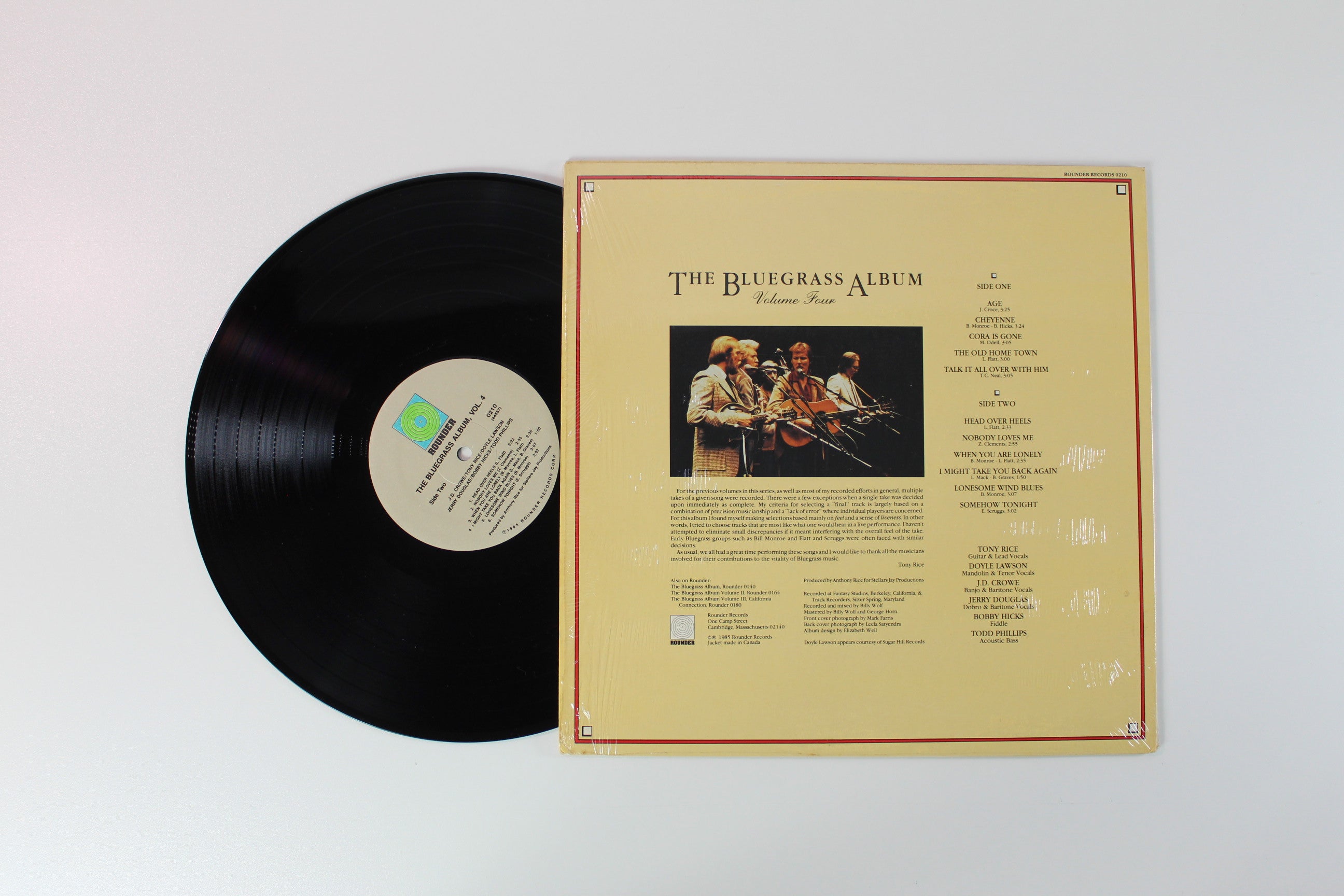 Bluegrass Album Band, J.D. Crowe, Tony Rice, Doyle Lawson, Jerry Douglas, Bobby Hicks, Todd Phillips - The Bluegrass Album Volume Four