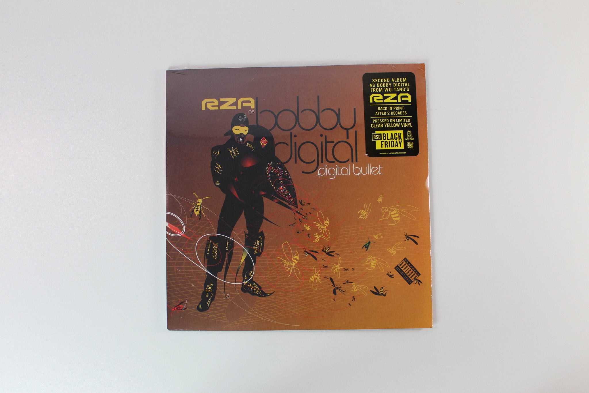 RZA - Digital Bullet on Get on Down RSD BF 2021 Ltd Yellow Translucent Vinyl Sealed