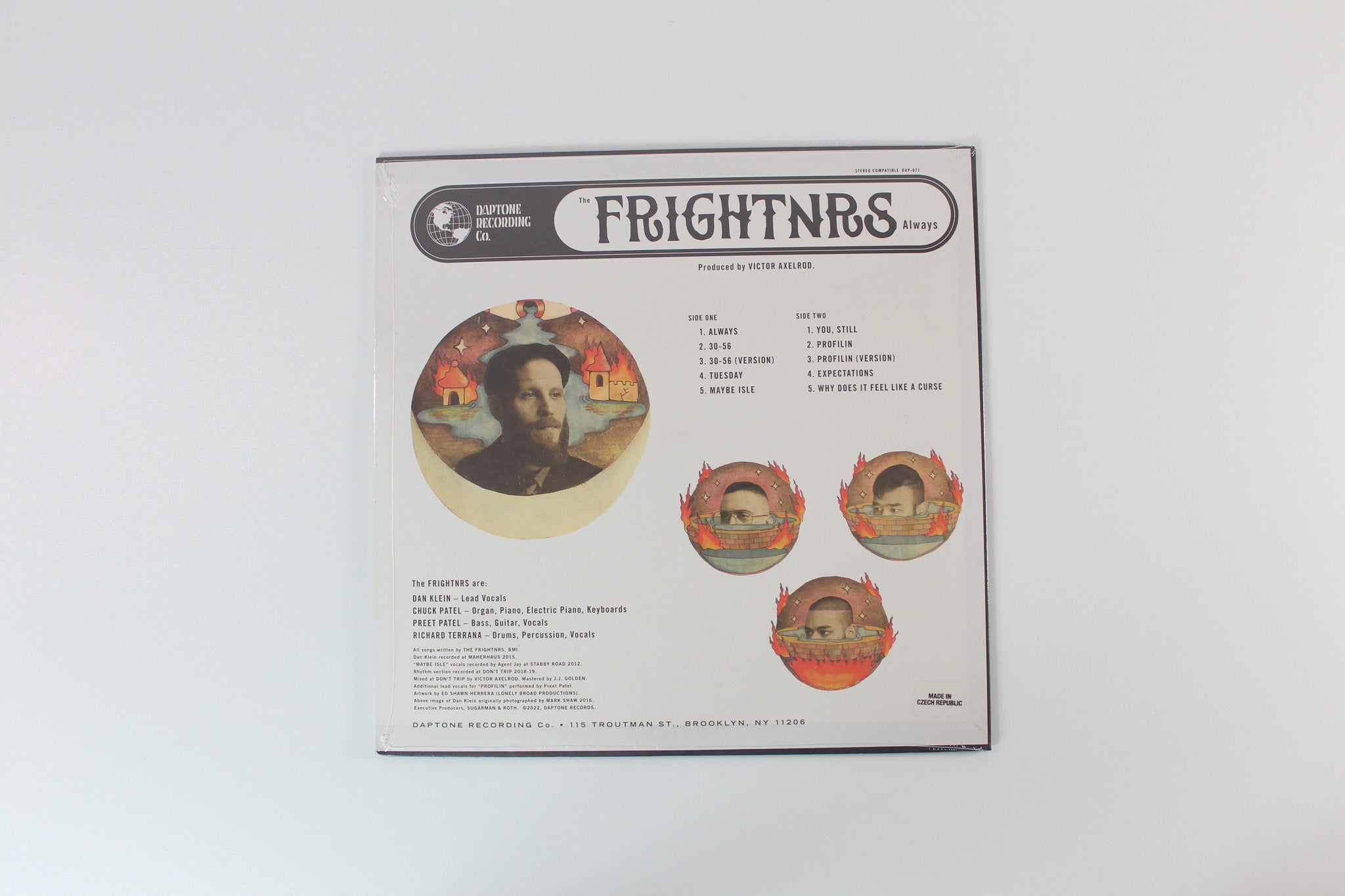 The Frightnrs - Always on Daptone Ltd Red With Blue Splatter Vinyl Sealed