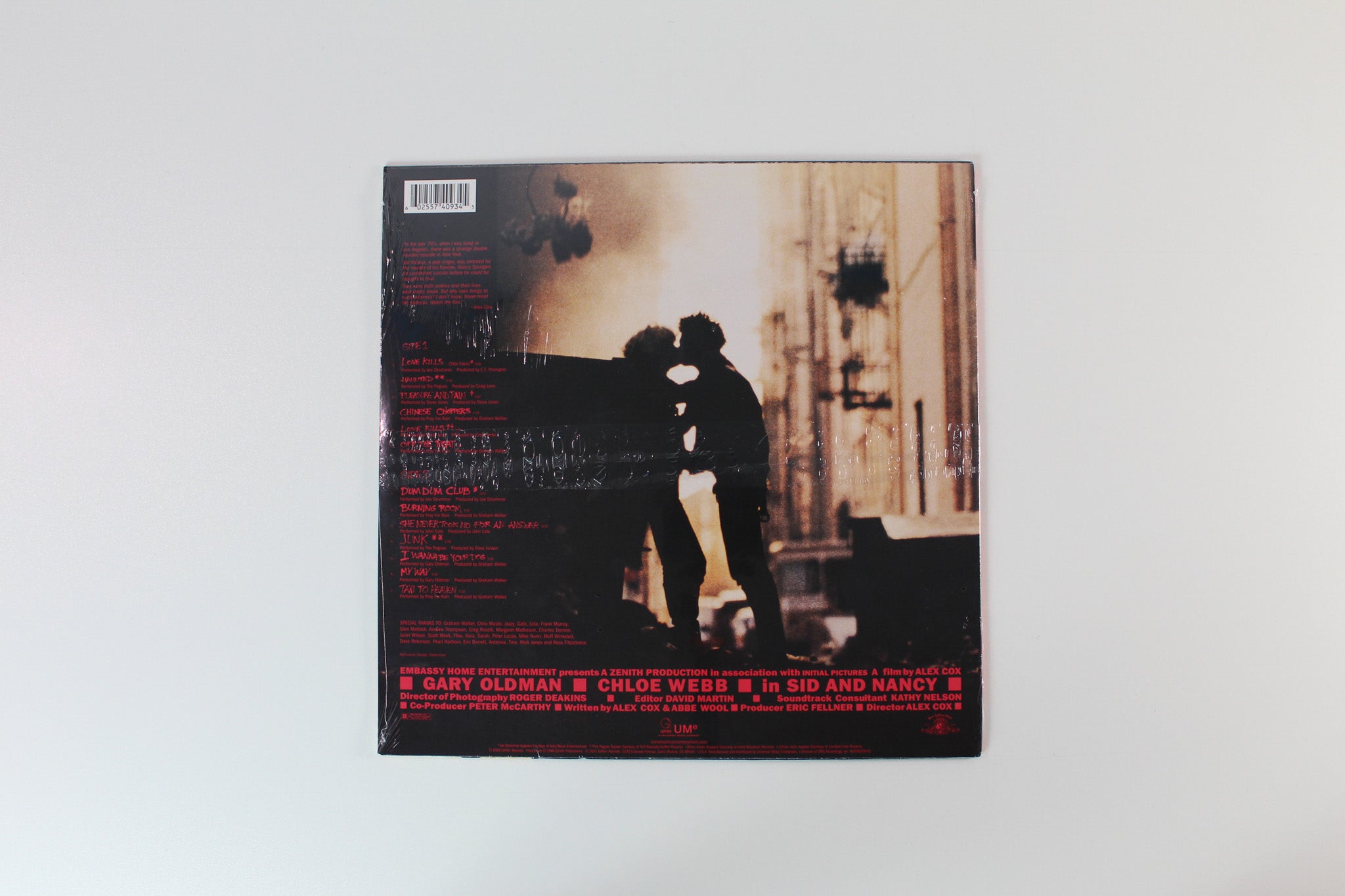 Various - Sid & Nancy: Love Kills (Music From The Motion Picture Soundtrack) on Geffen Reissue Sealed
