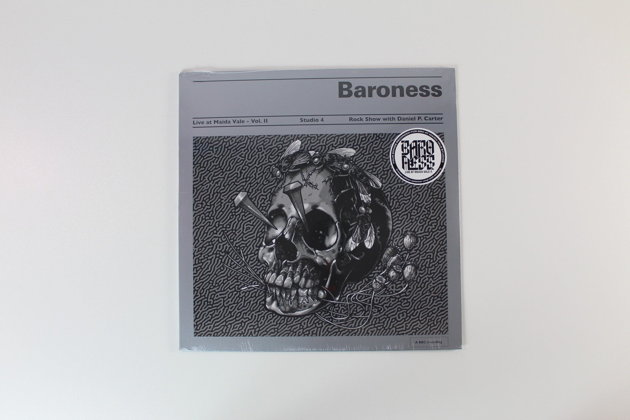 Baroness - Live At Maida Vale BBC - Vol. II on Abraxan Hymns RSD BF 2020 Ltd Single Sided Clear With Black / White Splatter Sealed