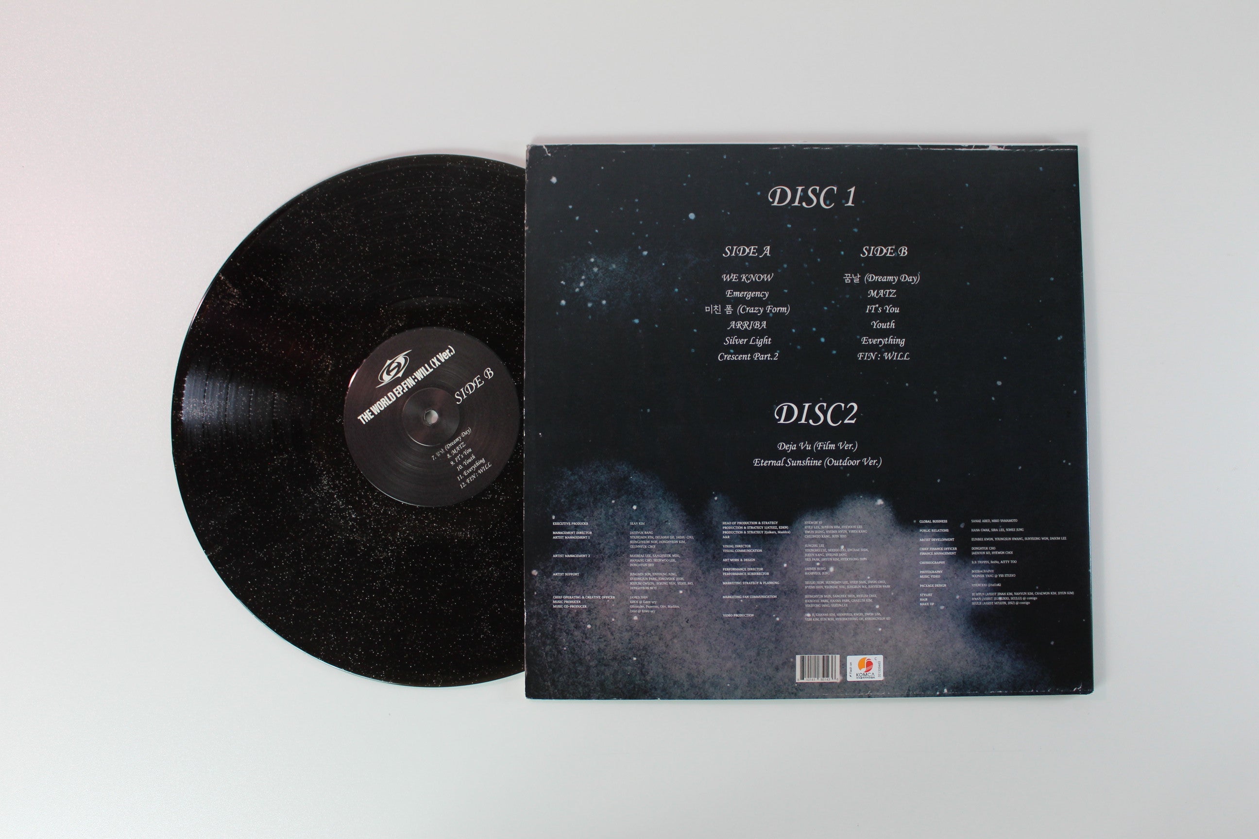 Ateez - The World Ep.Fin : Will (X Ver.) Ltd. RSD Black Ice Version on KQ Entertainment