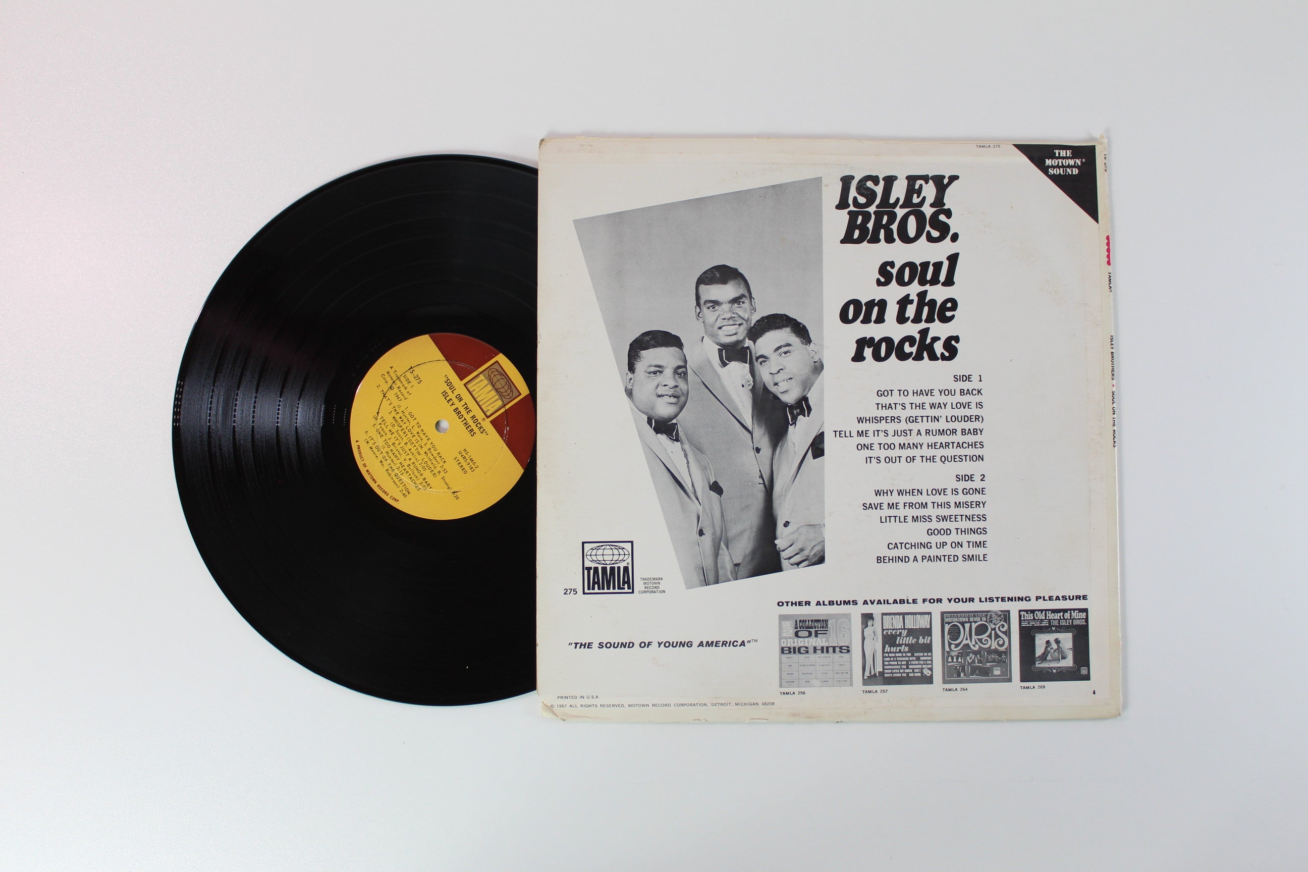 The Isley Brothers - Soul On The Rocks on Tamla