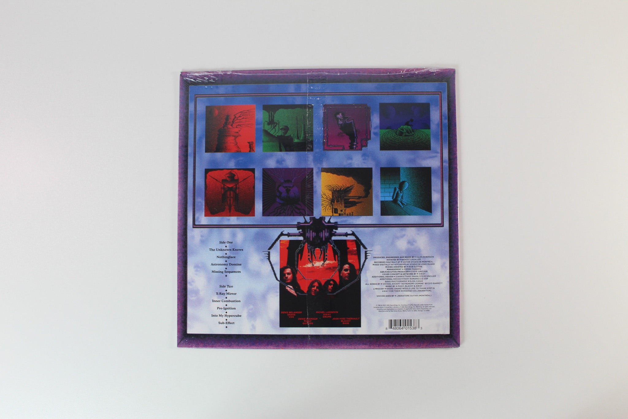 Voïvod - Nothingface on Real Gone Music Metallic Red Vinyl Reissue Sealed